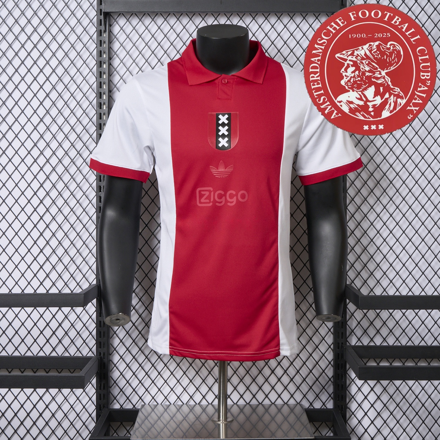 Ajax 2025 125-Year Anniversary Jersey - Player Version - ReplicasJersey