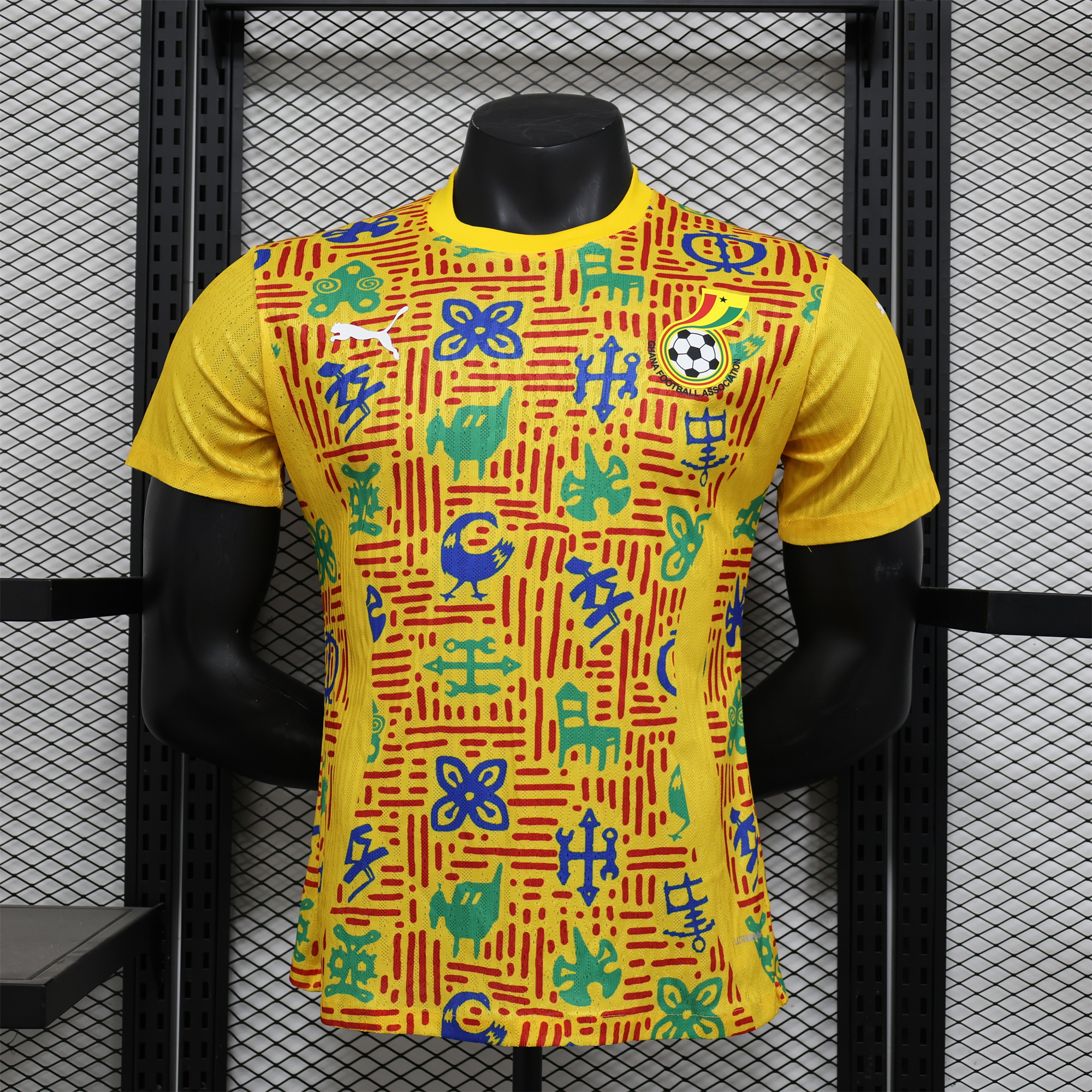 Ghana 2024-25 Pre-Match Jersey - Player Version - ReplicasJersey