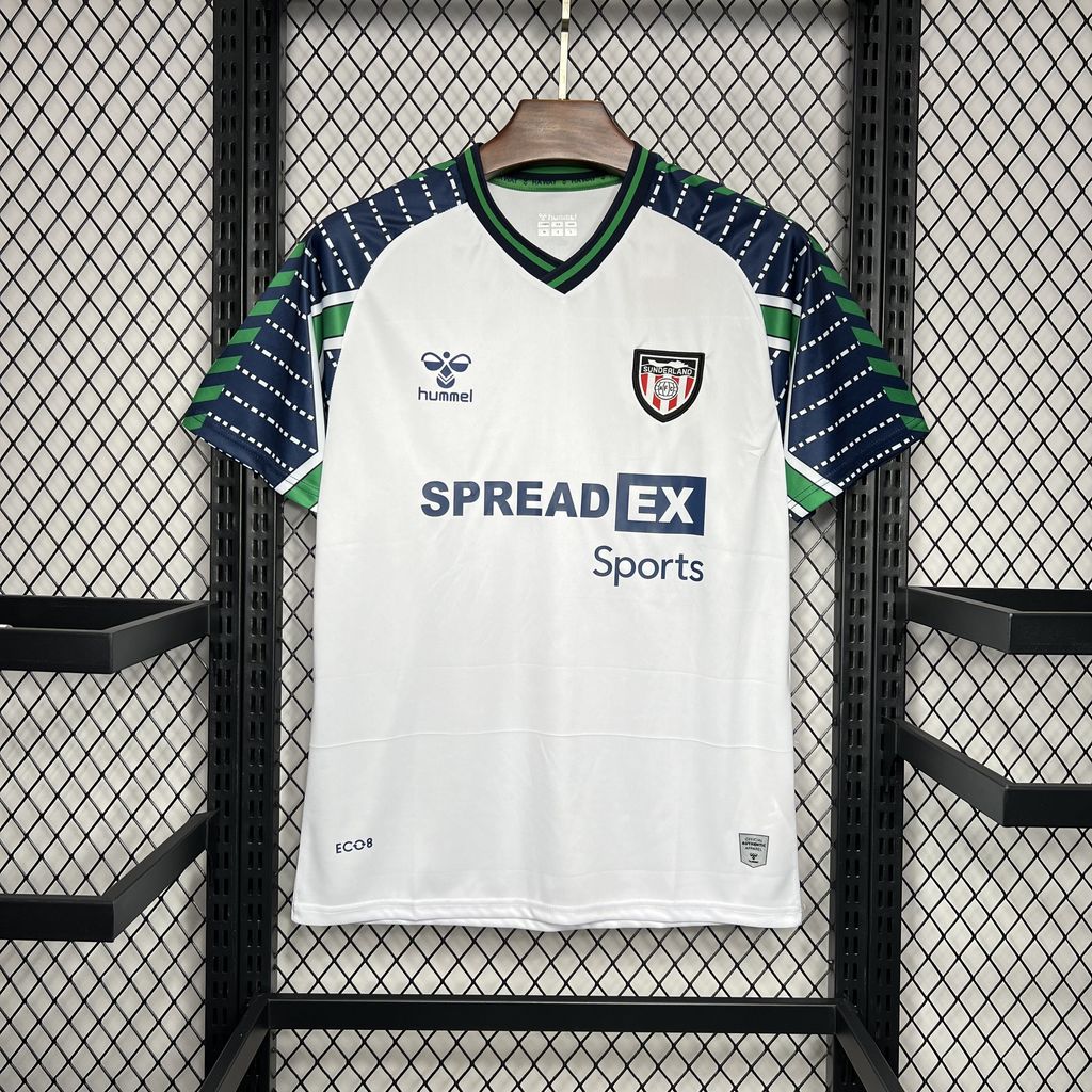 Sunderland 24-25 Away Jersey - Fans Version - ReplicasJersey