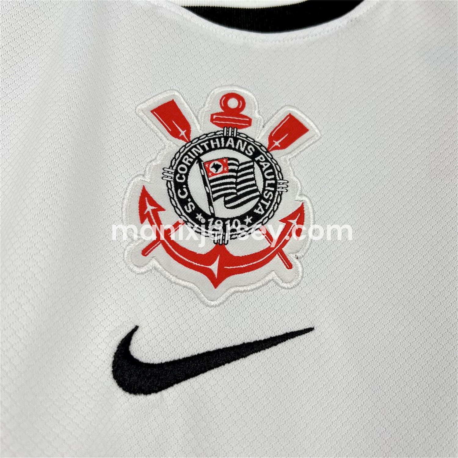 Corinthians 2025-26 Home Jersey - Fans Version - ReplicasJersey