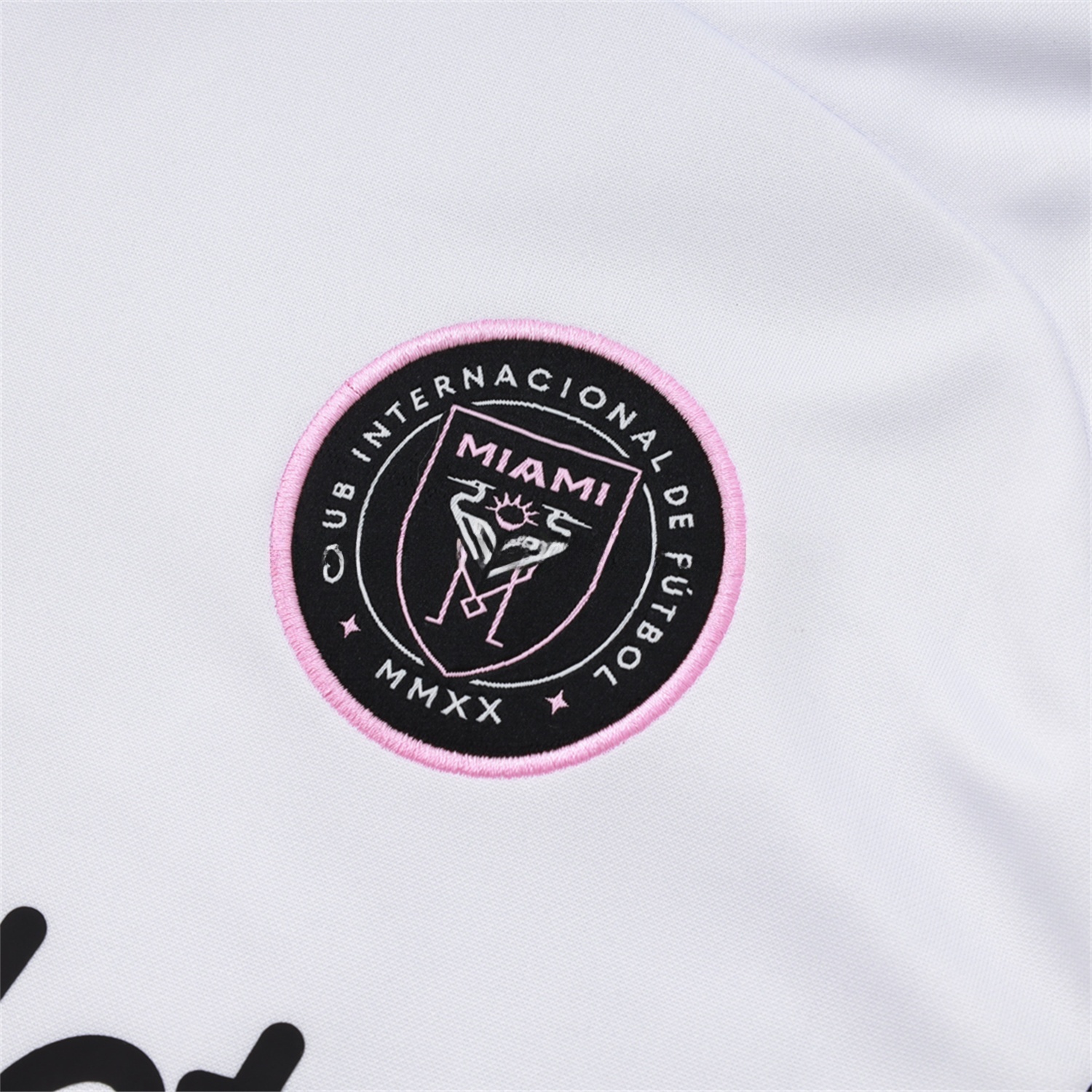 INT M.A.M 25-26 Long Sleeves Training Set - White Top & Black Pants - ReplicasJersey