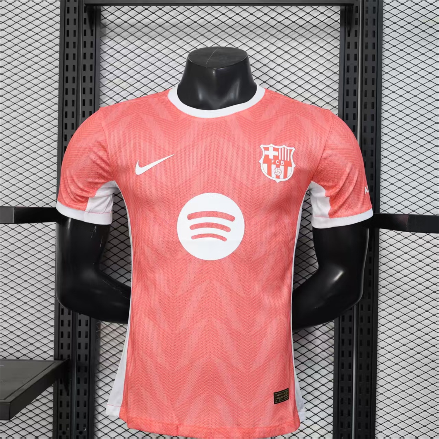 B.A.R.S.A 25-26 Pink & White Special Jersey - Player Version - ReplicasJersey