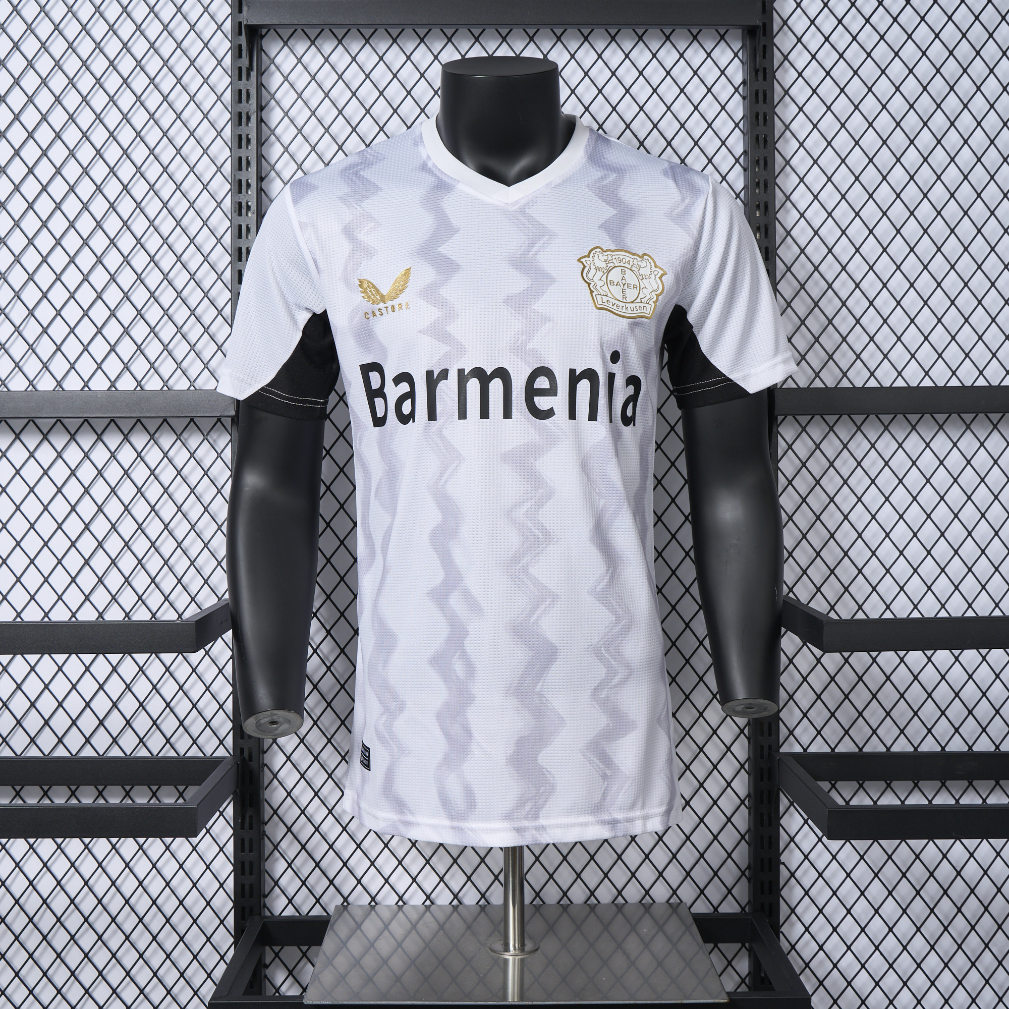 Bayer 04 Leverkusen 24-25 Away Jersey - Player Version - ReplicasJersey