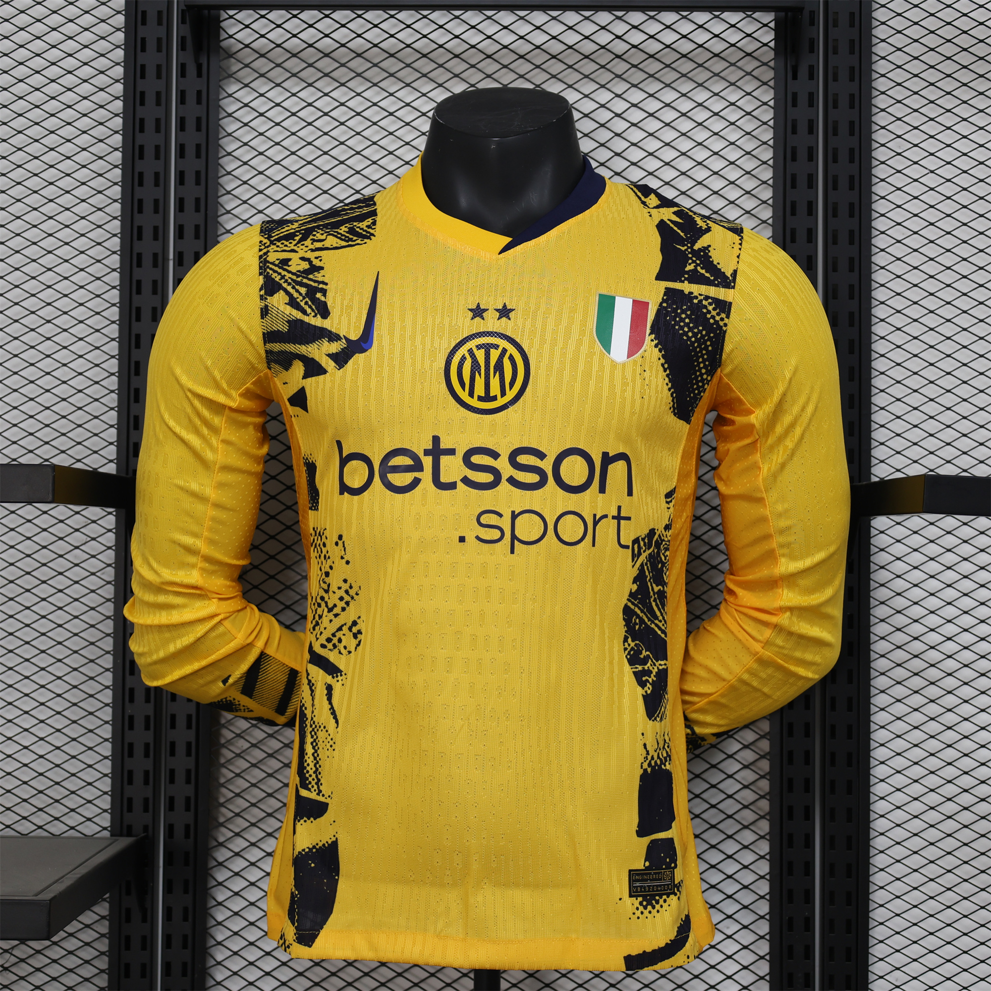 Inter Milan 24-25 Third Long Sleeves Jersey - Player Version - ReplicasJersey