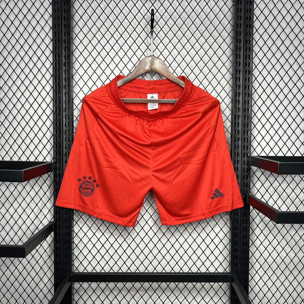 Bayern Munich 24-25 Home Shorts - Fans Version - ReplicasJersey