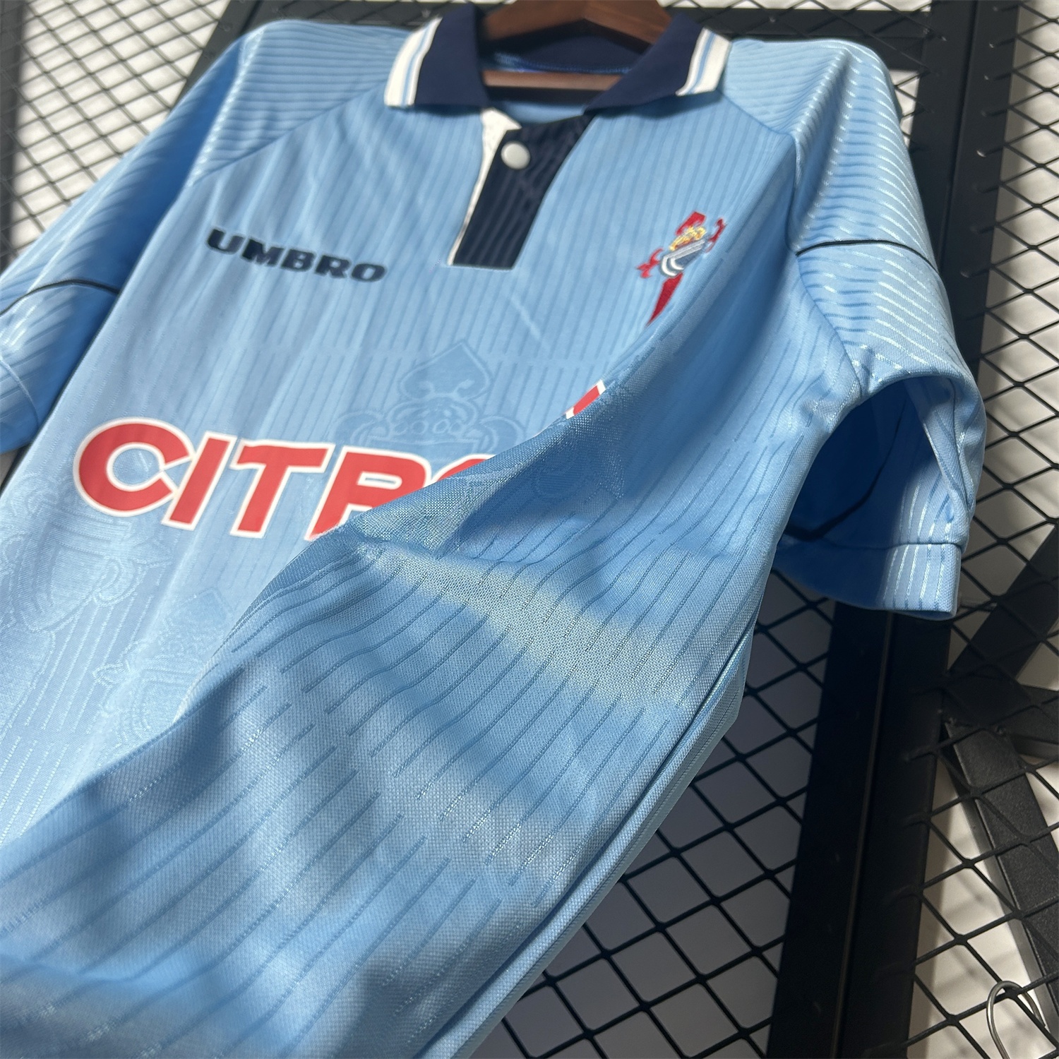 Retro Celta Vigo 1997-99 Home Jersey - ReplicasJersey