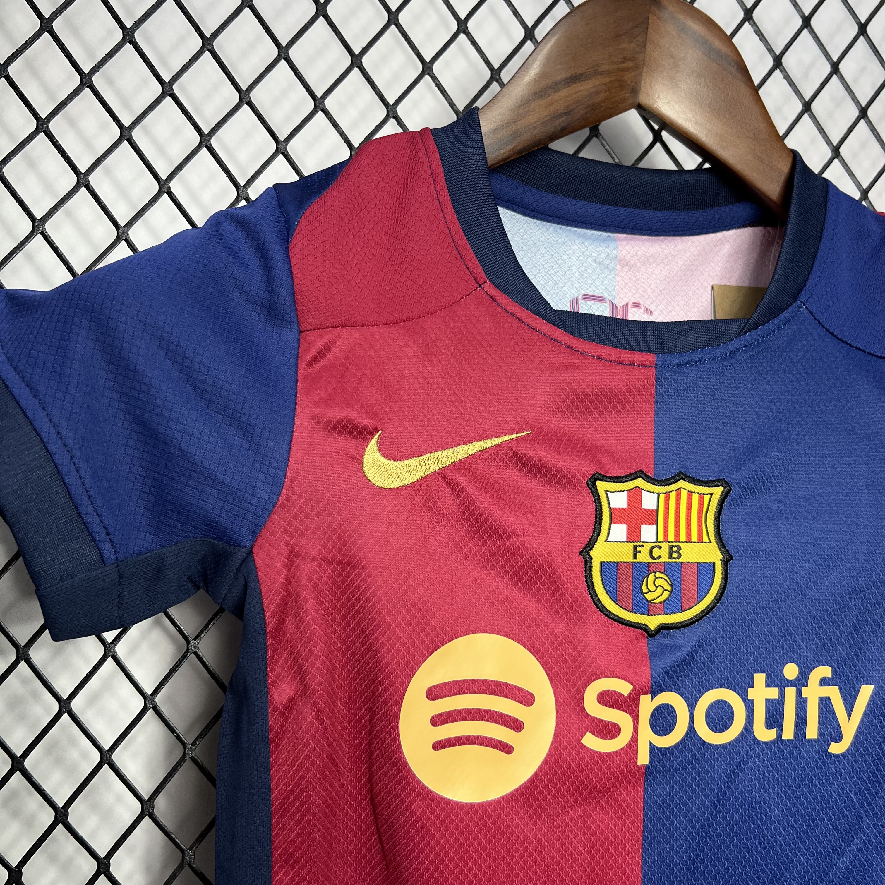B.A.R.S.A 24-25 Home Stadium Kids Kit - ReplicasJersey