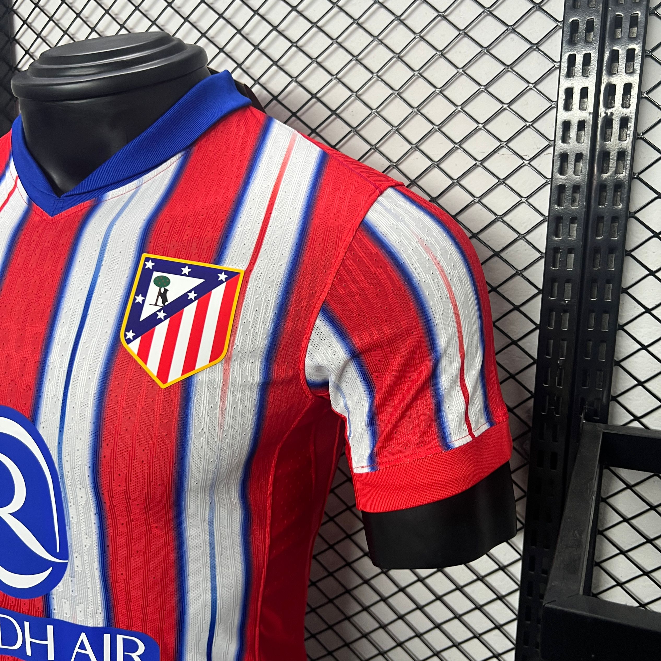 Atletico Madrid 24-25 Home Stadium Jersey - Player Version - ReplicasJersey