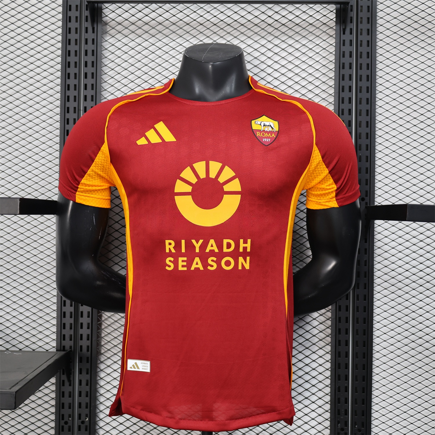 AS Roma 25-26 Home Jersey - Player Version - ReplicasJersey