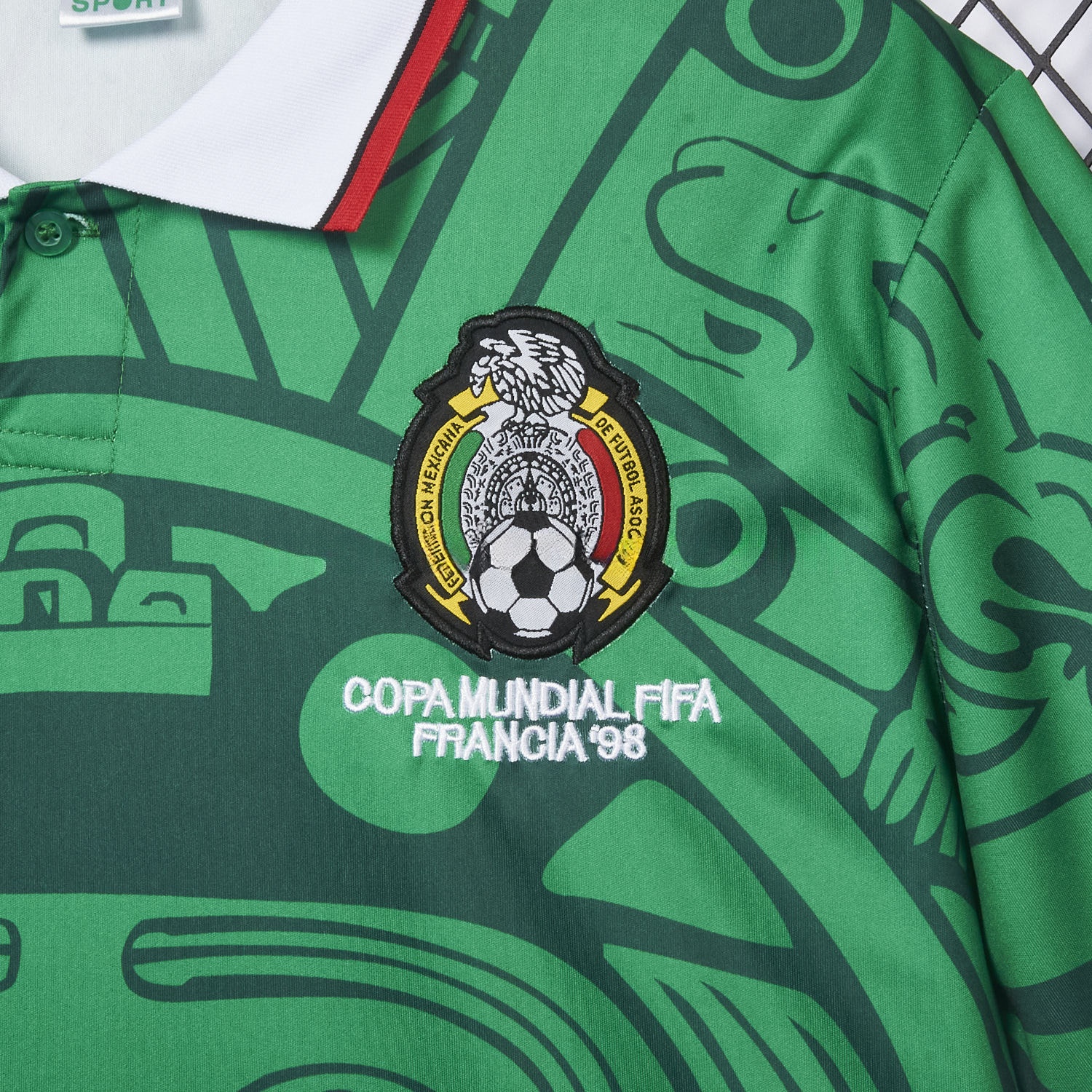 Retro Mexico 1998 Home Special Edition Jersey - ReplicasJersey