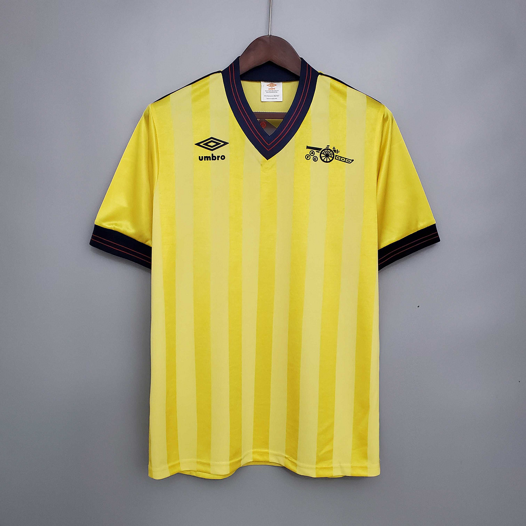 Arsenal Retro 83-86 Away Jersey - ReplicasJersey