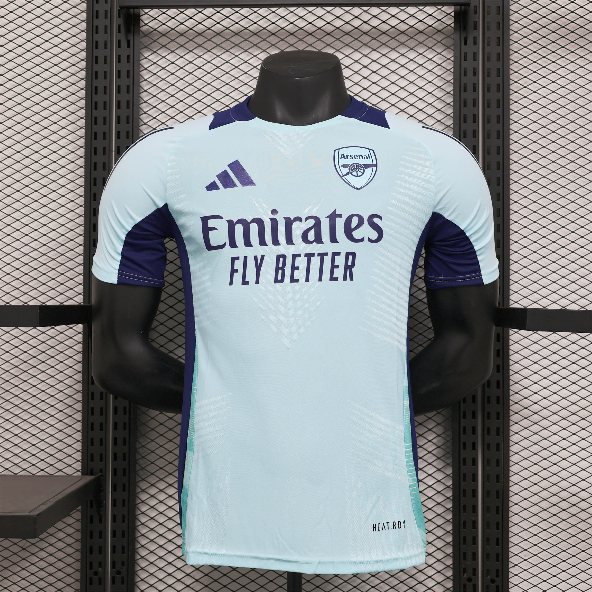 Arsenal 24-25 Pre-Match Training Jersey - Player Version - ReplicasJersey