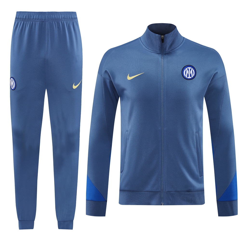Inter Milan 24-25 Jacket Training Tracksuit - Light Blue - ReplicasJersey