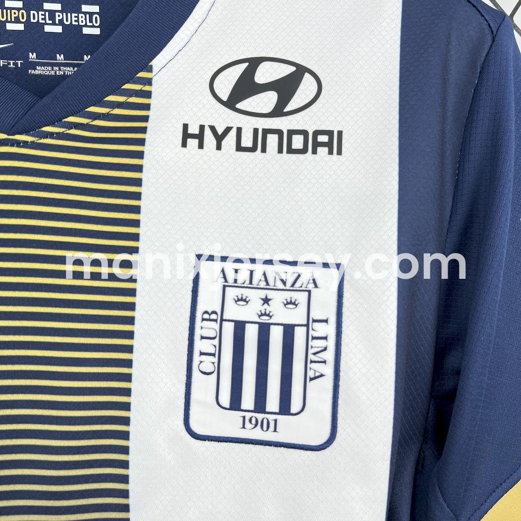 Alianza Lima 25-26 Home Jersey - Fans Version - ReplicasJersey
