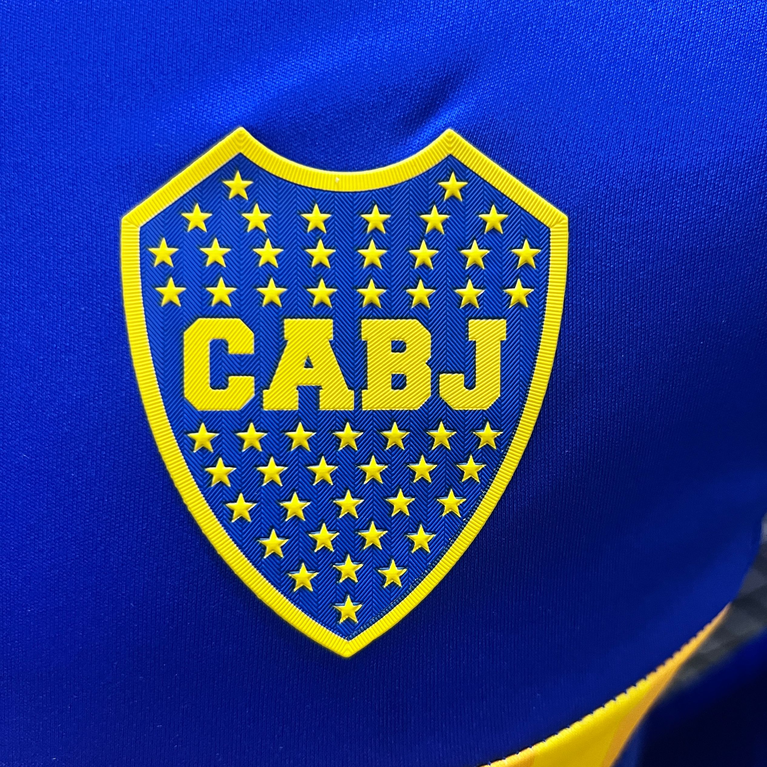 Boca Juniors 24-25 Home Long Sleeve Jersey - Player Version - ReplicasJersey