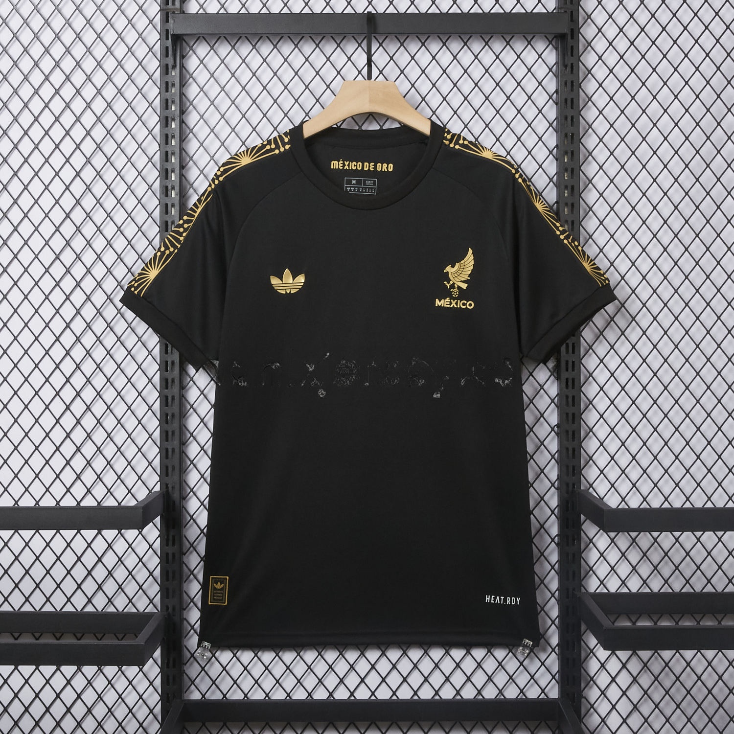 Mexico 2025 Gold Cup Black Training Special Jersey - Fans Version - ReplicasJersey