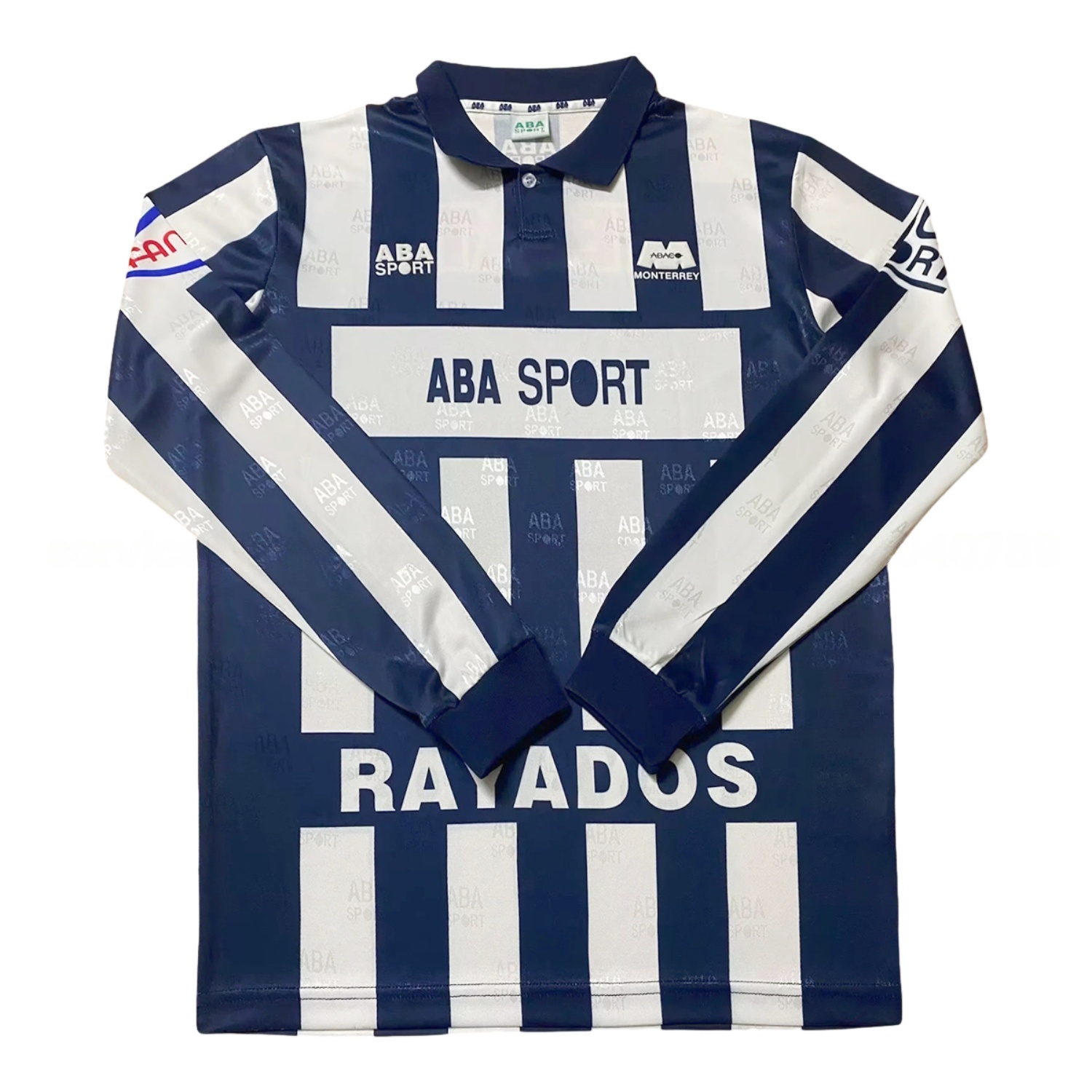 Retro Rayados Monterrey 1997-98 Home Long Sleeves Jersey - ReplicasJersey