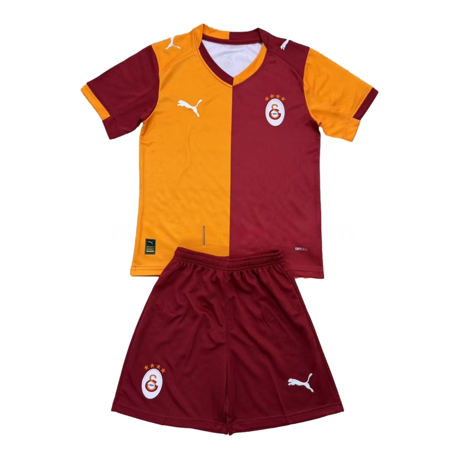 Galatasaray 25-26 Home Unsponsored Men's Adult Jersey Set - Fans Version - ReplicasJersey