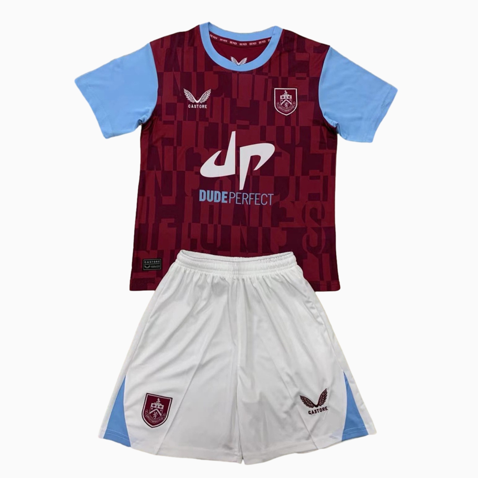 Burnley 24-25 Home Kids Kit - ReplicasJersey