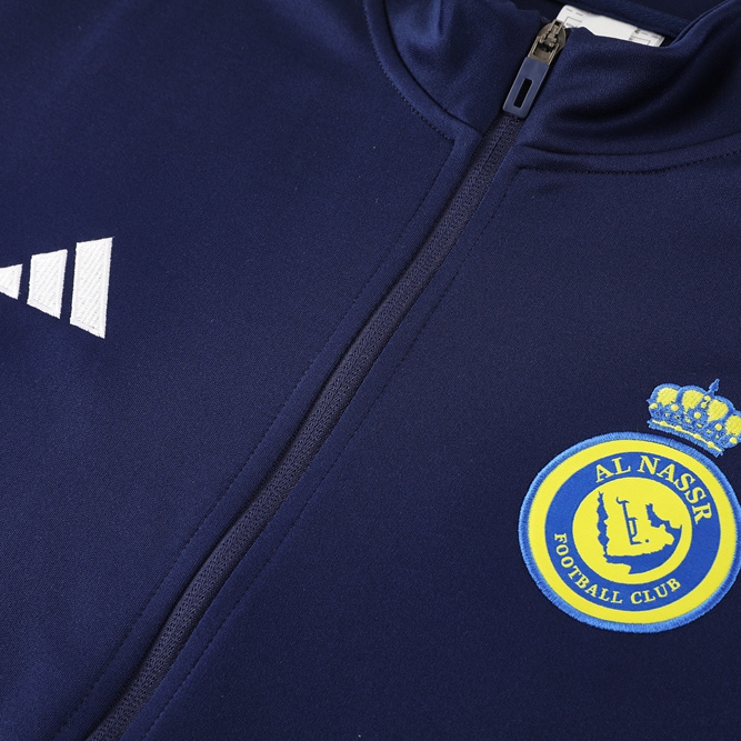 Al Nassr Riyadh Victory 24-25 Jacket Training Tracksuit - Royal Blue - ReplicasJersey