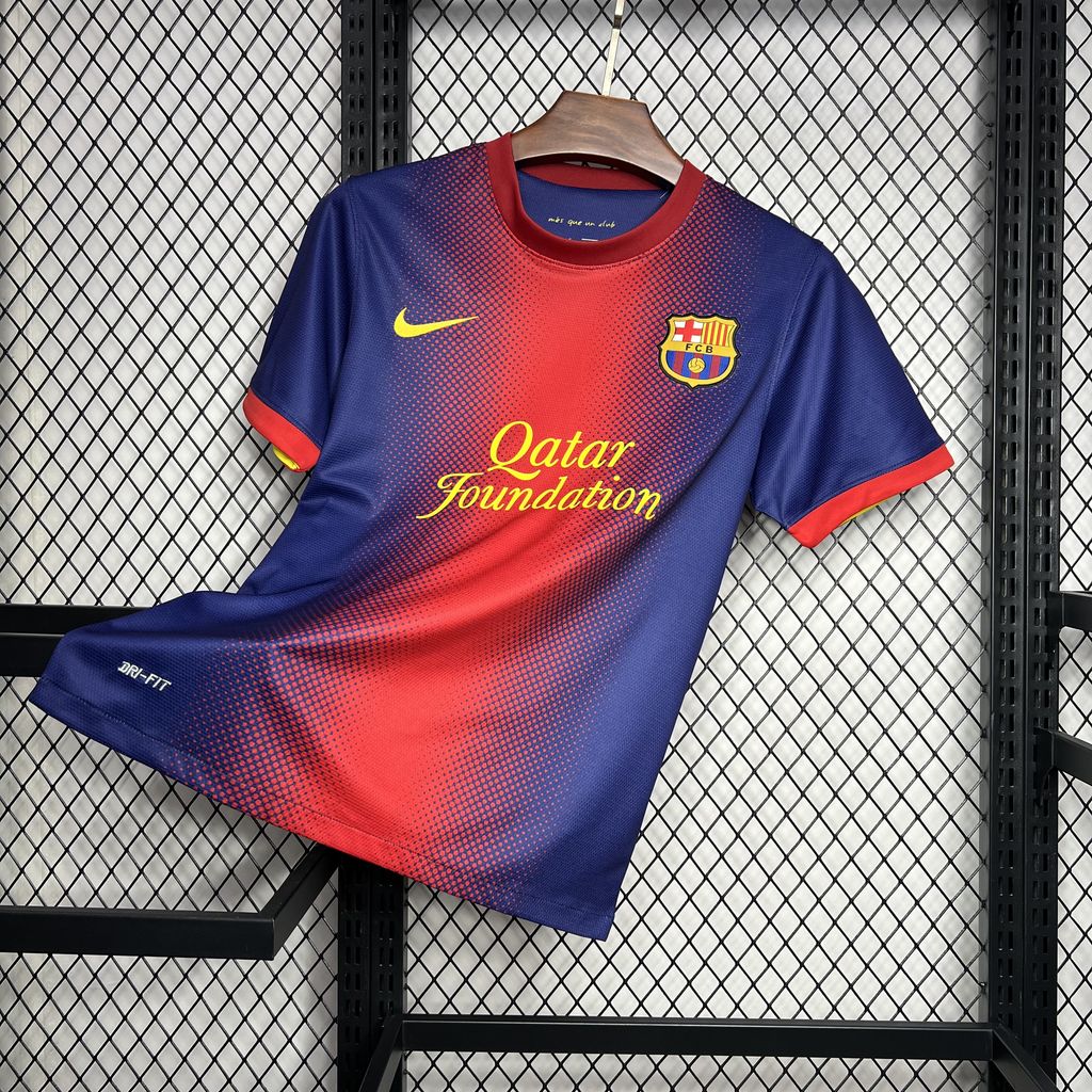 B.A.R.S.A Retro 12-13 Home Stadium Jersey - ReplicasJersey