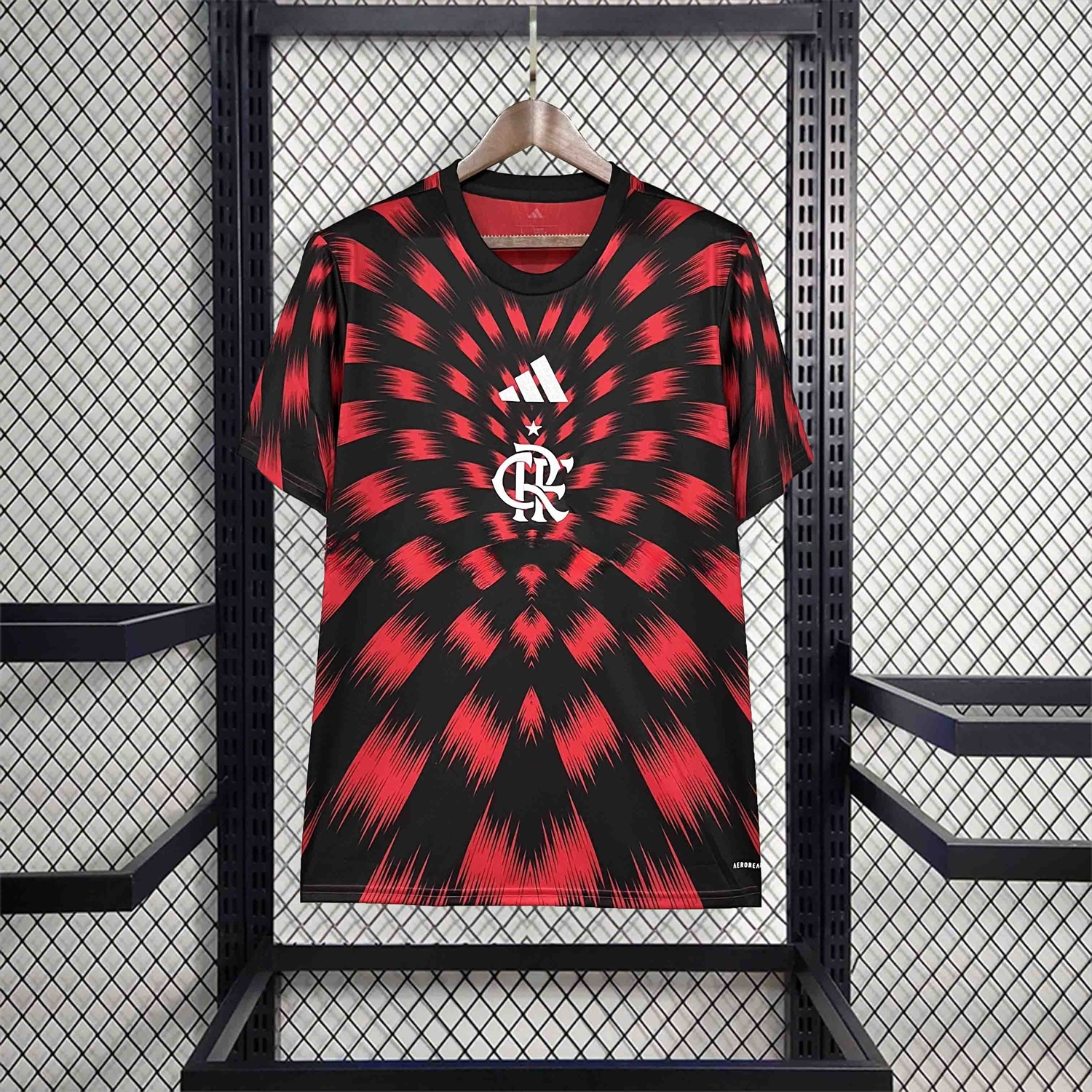 Flamengo 25-26 Pre-Match Unsponsored Jersey - Fans Version - ReplicasJersey