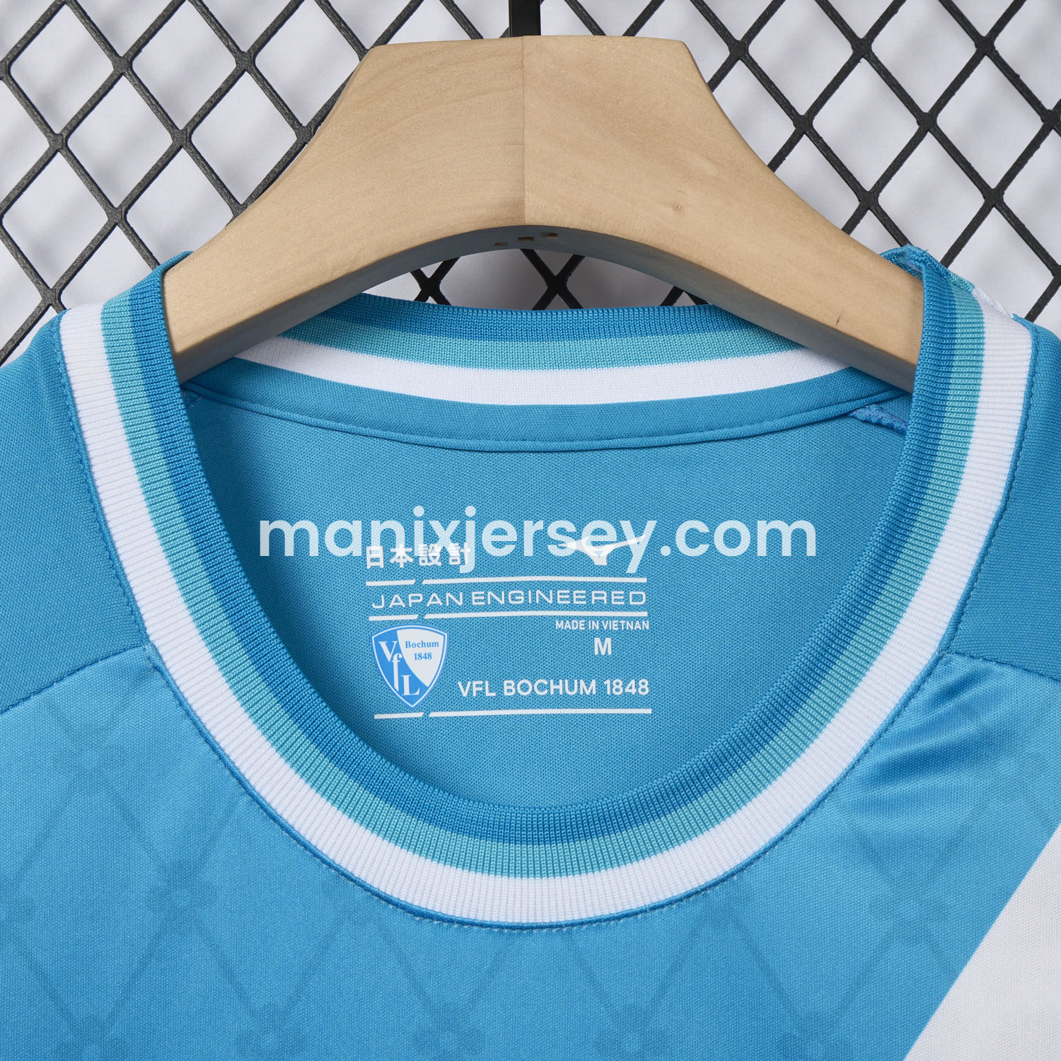 Bochum 24-25 White Slanted Stripe Special Jersey - Fans Version - ReplicasJersey