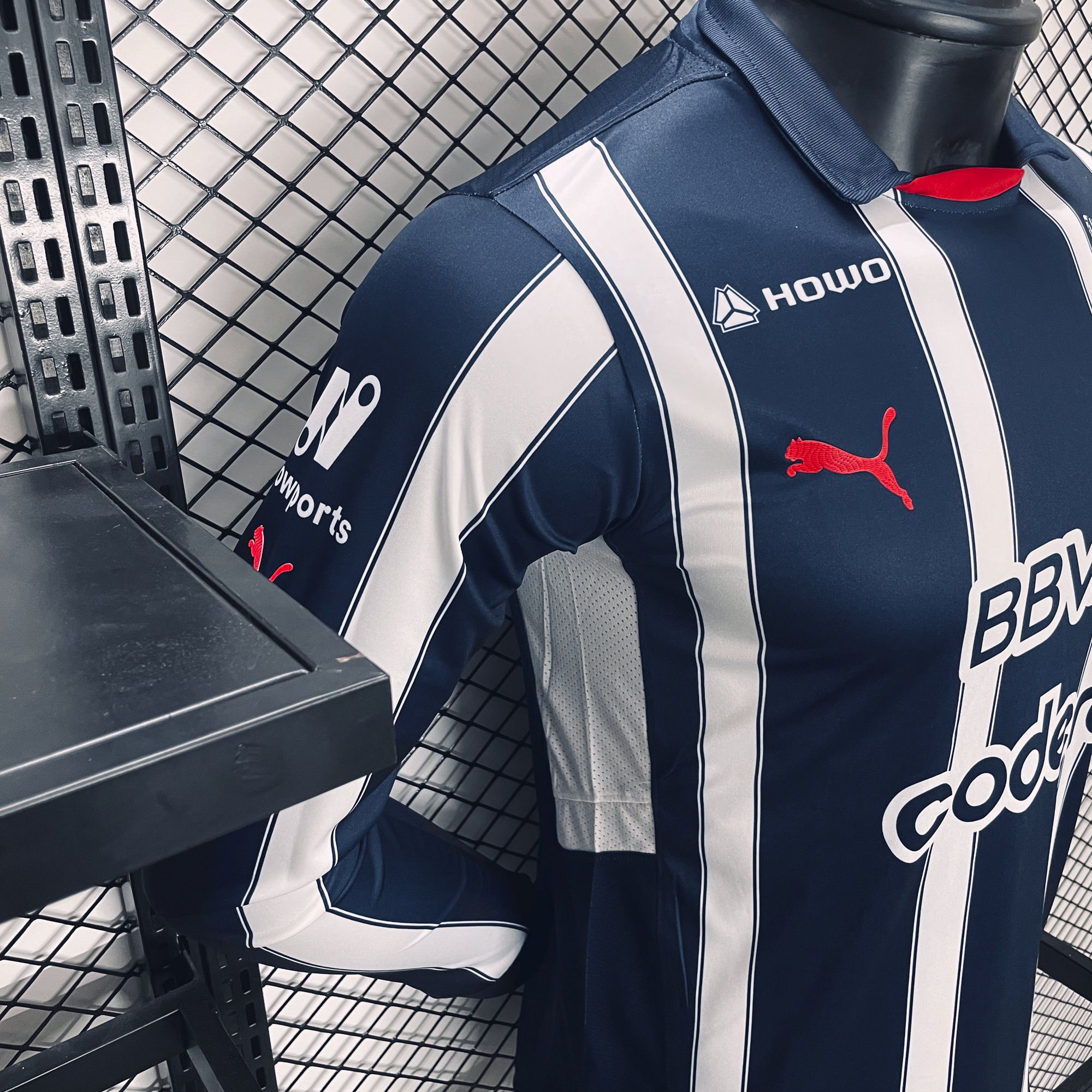 Rayados Monterrey 24-25 Home Long Sleeves Jersey - Player Version - ReplicasJersey