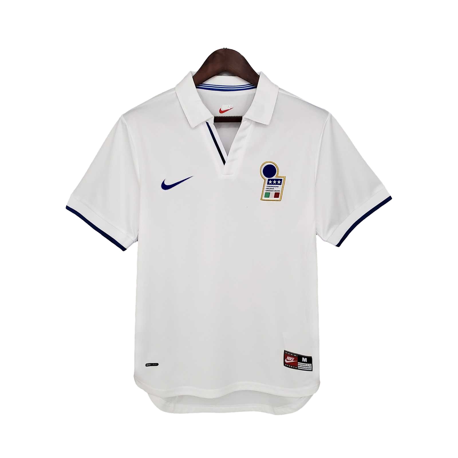 Retro Italy 1998 Away Stadium Jersey - ReplicasJersey
