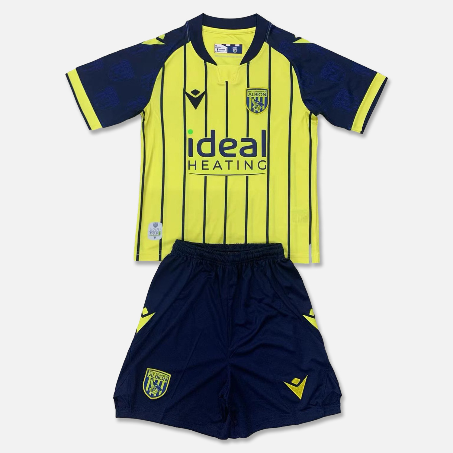 West Bromwich 24-25 Away Kids Kit - ReplicasJersey