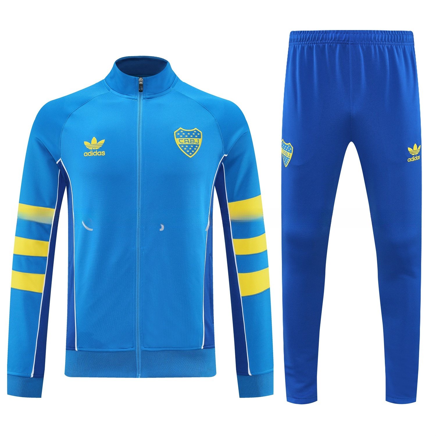 Boca Juniors 25-26 Jacket Training Tracksuit - Light Blue Jackets & Blue Pants - ReplicasJersey