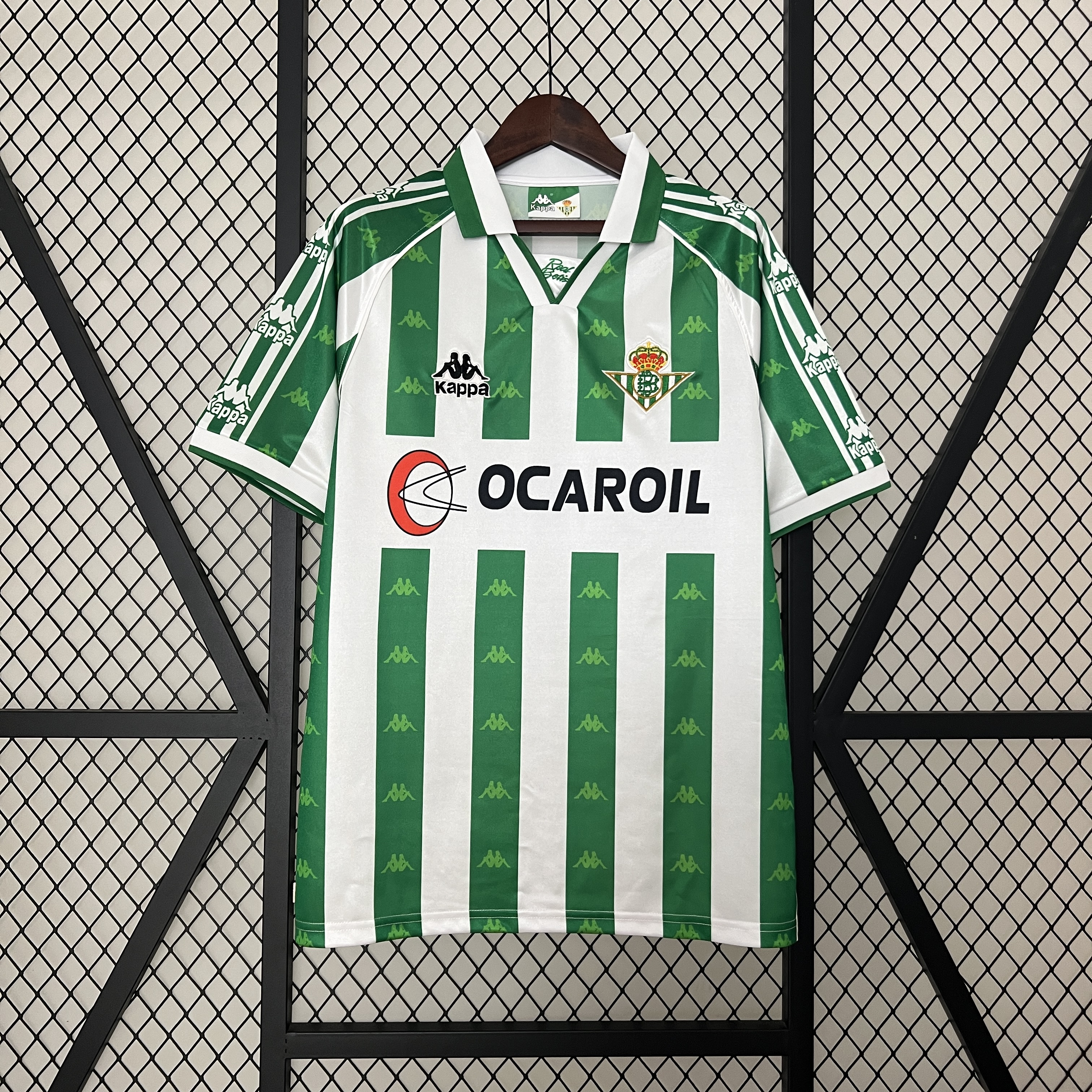 Retro Real Betis 1997-98 Home Stadium Jersey - ReplicasJersey