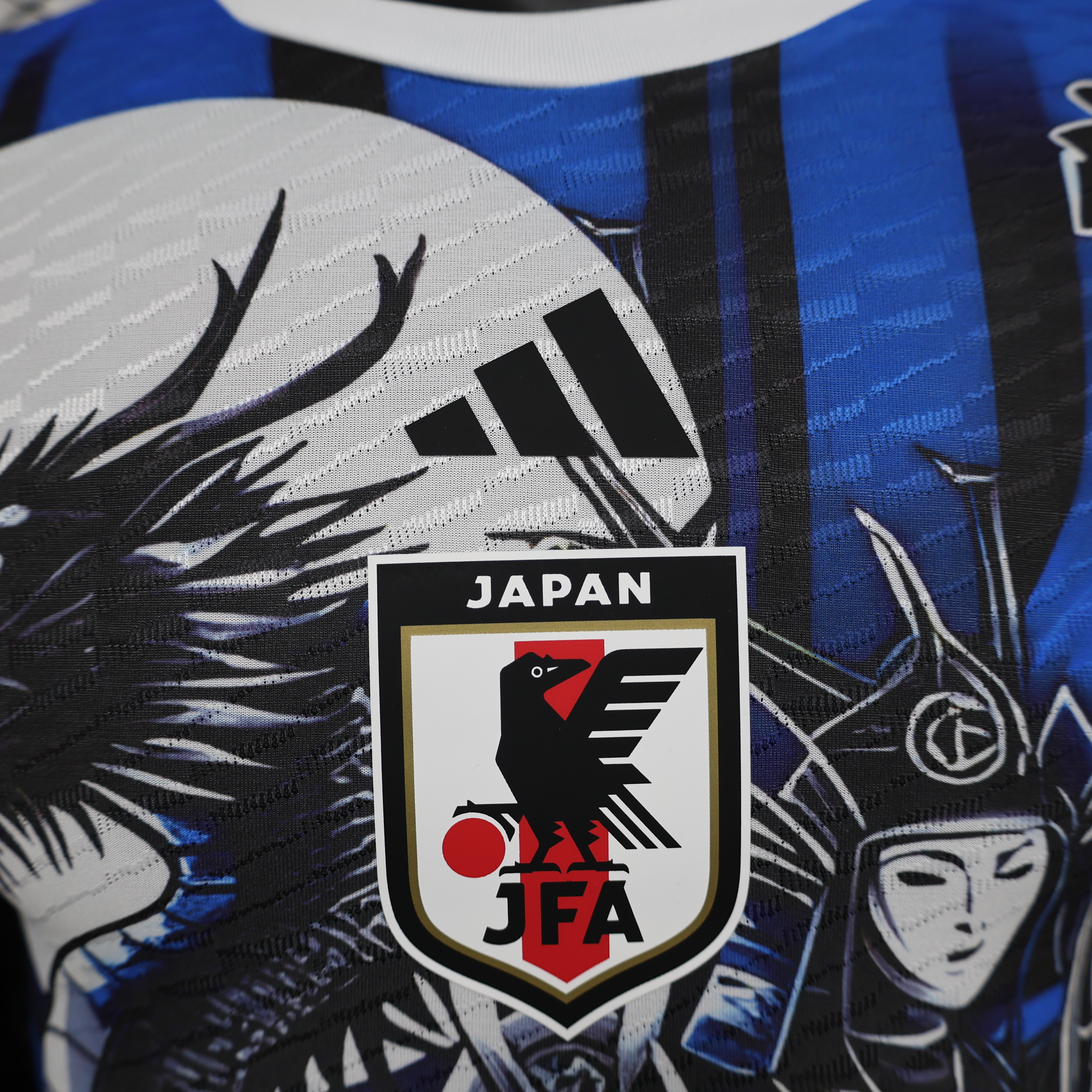 Japan 24-25 Blue Samurai Special Edition Jersey - Player Version - ReplicasJersey