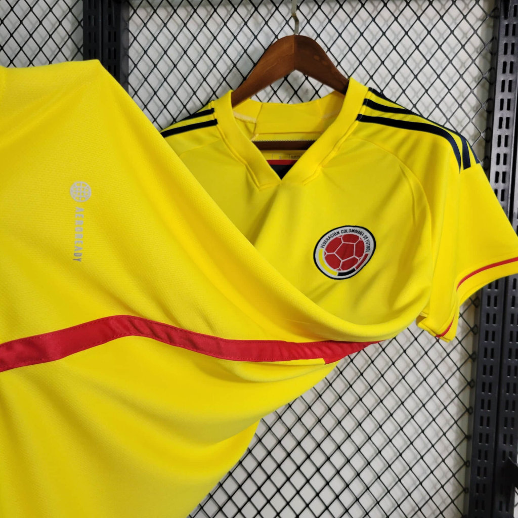 Colombia 2022 Home Stadium Jersey - Fans Version - ReplicasJersey
