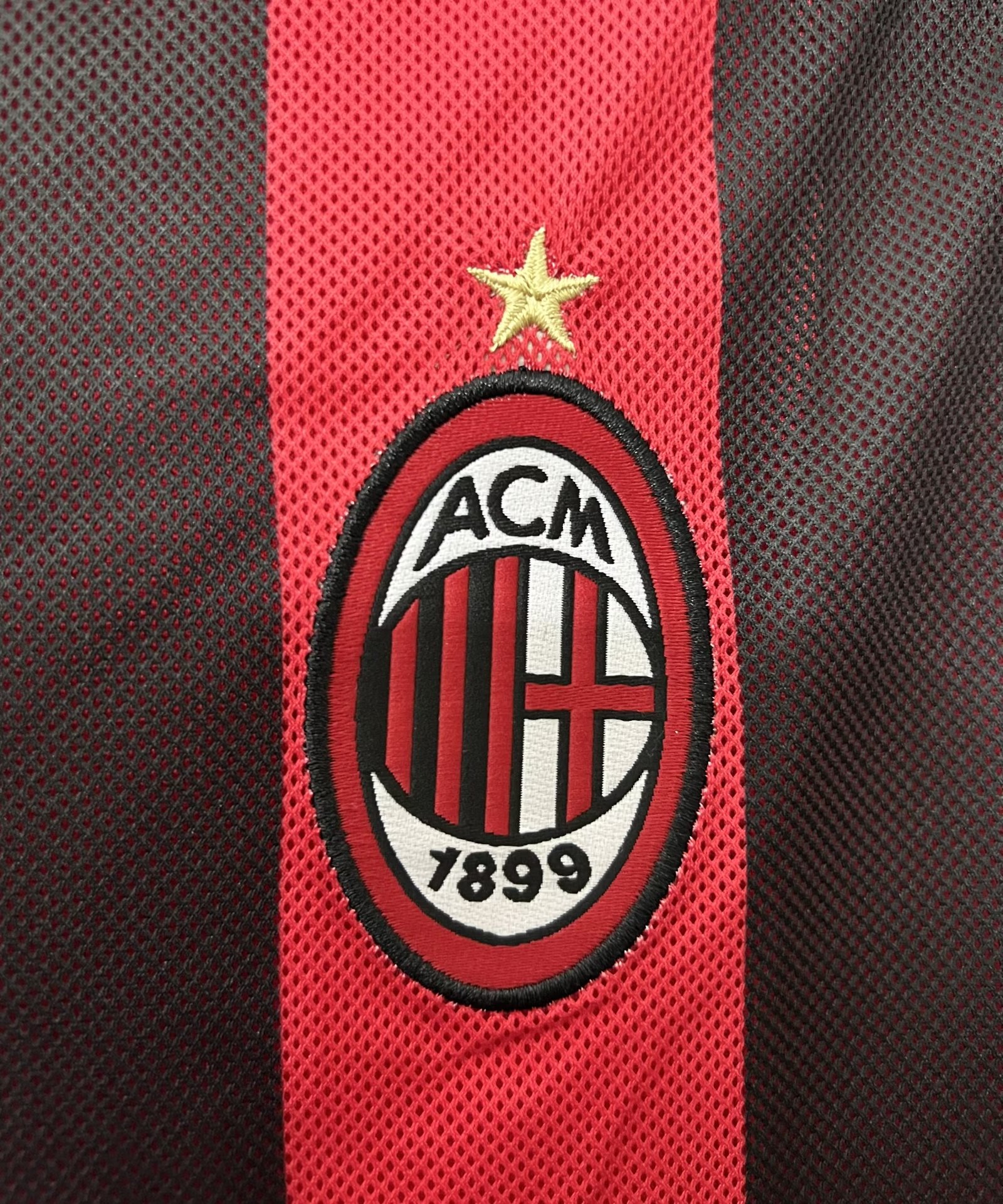 Retro AC Milan 02-03 Home Stadium Jersey - ReplicasJersey