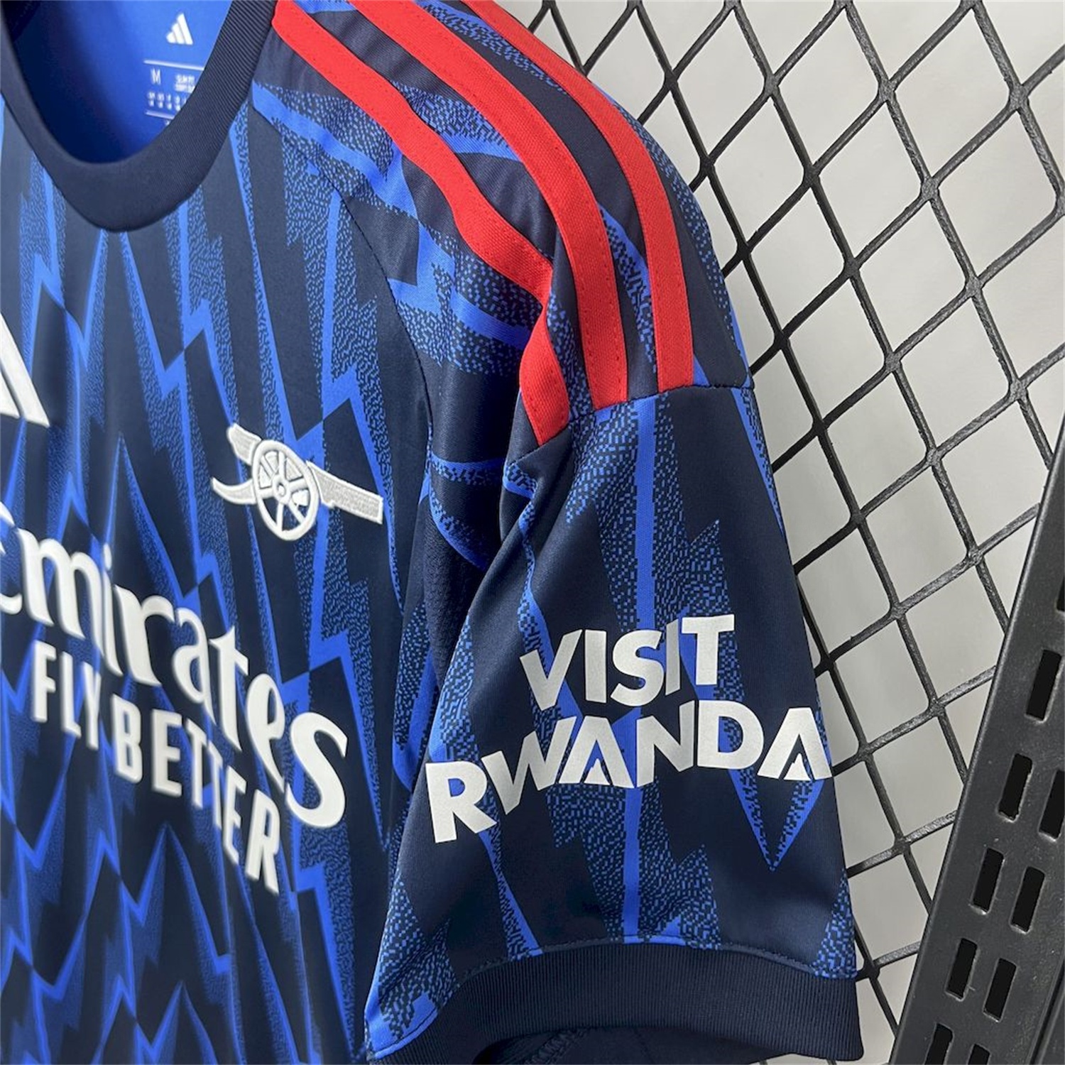 Arsenal 25-26 Away Blue Jersey - Fans Version - ReplicasJersey