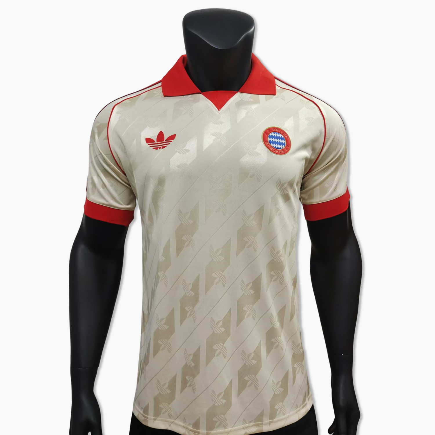 Bayern Munich 24-25 Originals LFSTLR Off White Jersey - Player Version - ReplicasJersey