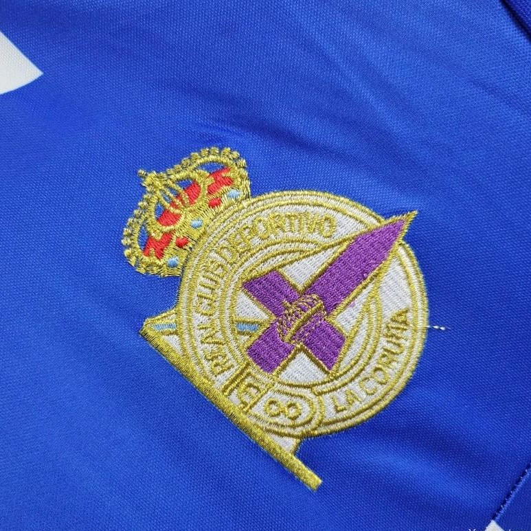 Retro Deportivo de La Coruña 2003-04 Home Stadium Jersey - ReplicasJersey