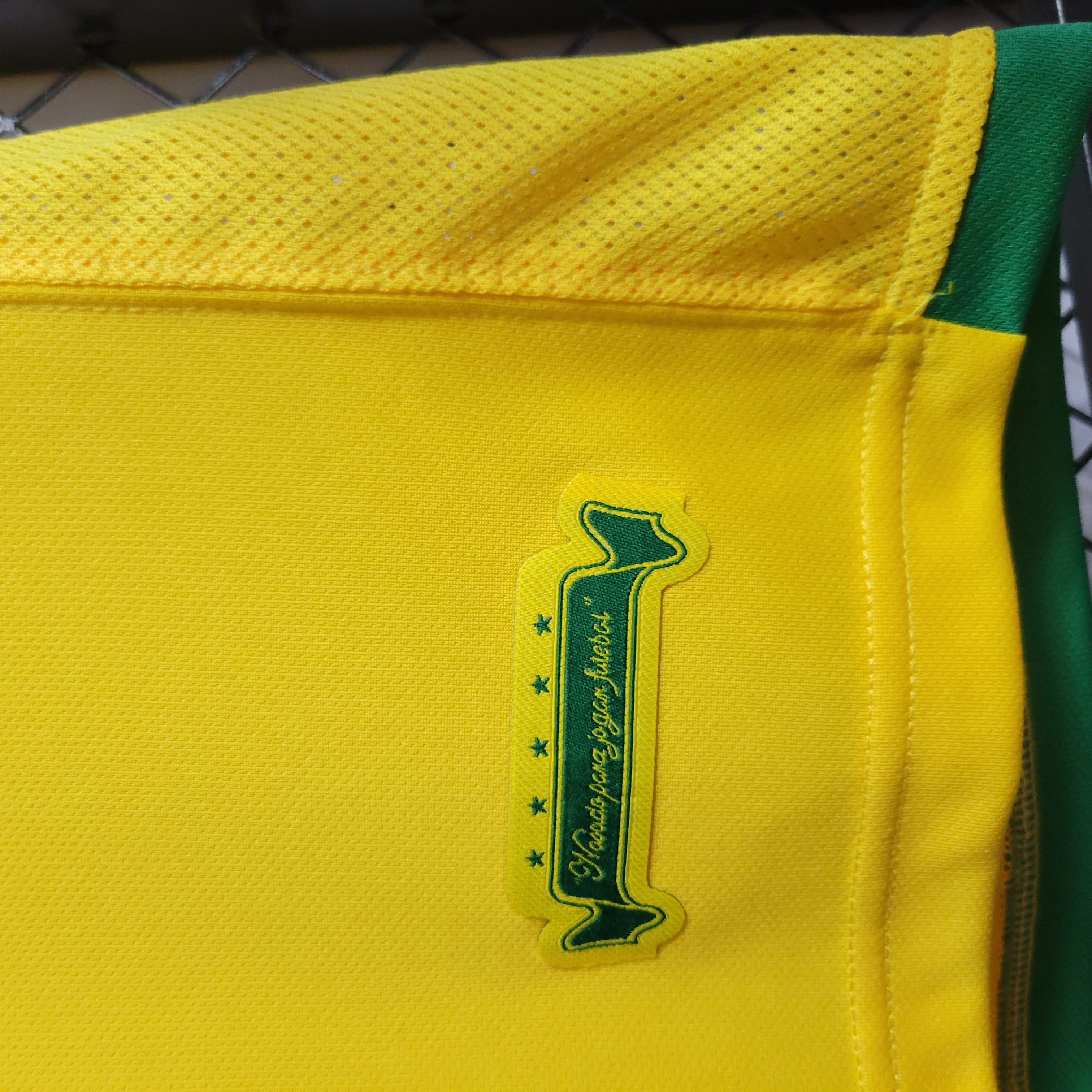 Retro Brazil 2006 Home Stadium Jersey - ReplicasJersey