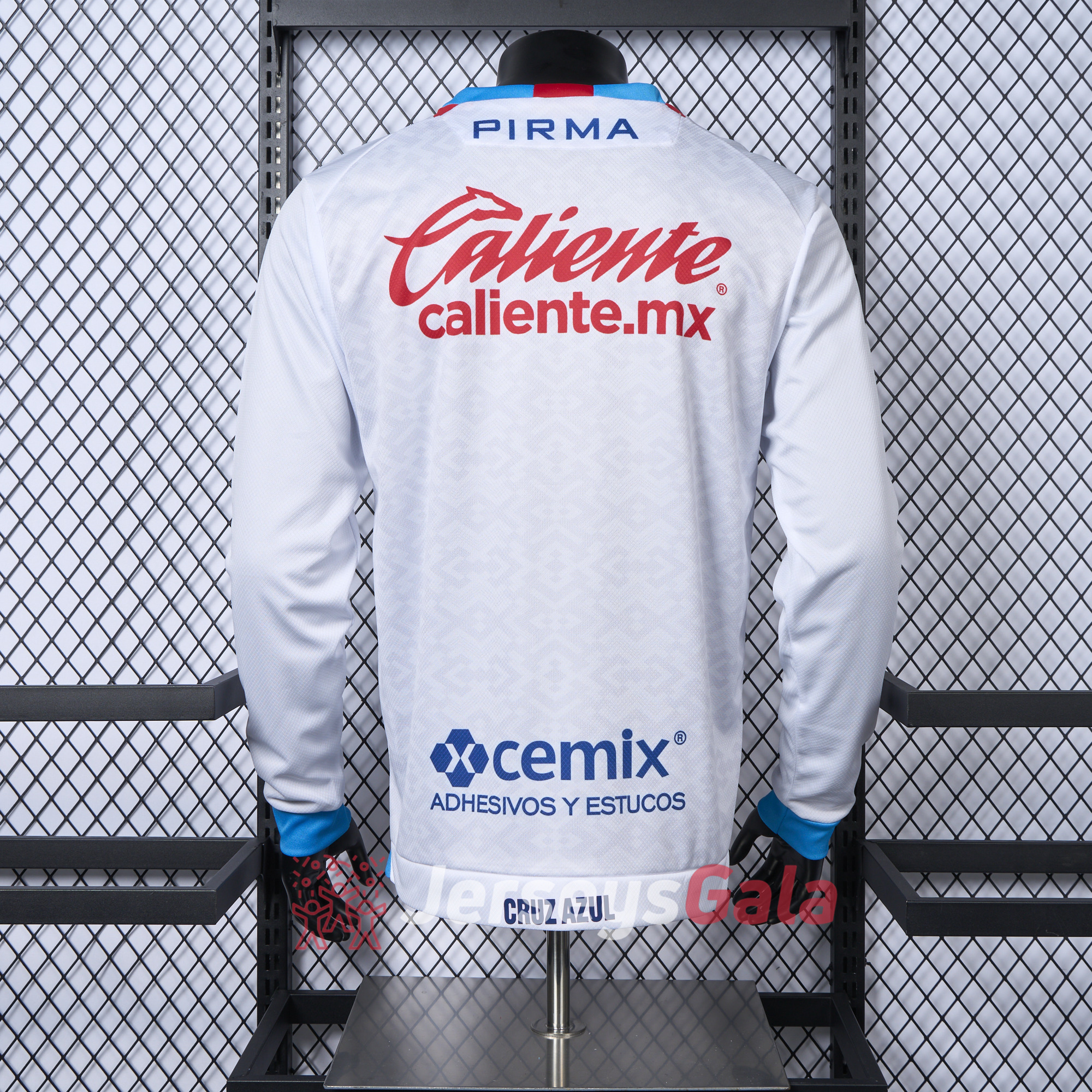 Cruz Azul 24-25 Away Long Sleeve Jersey - Player Version - ReplicasJersey