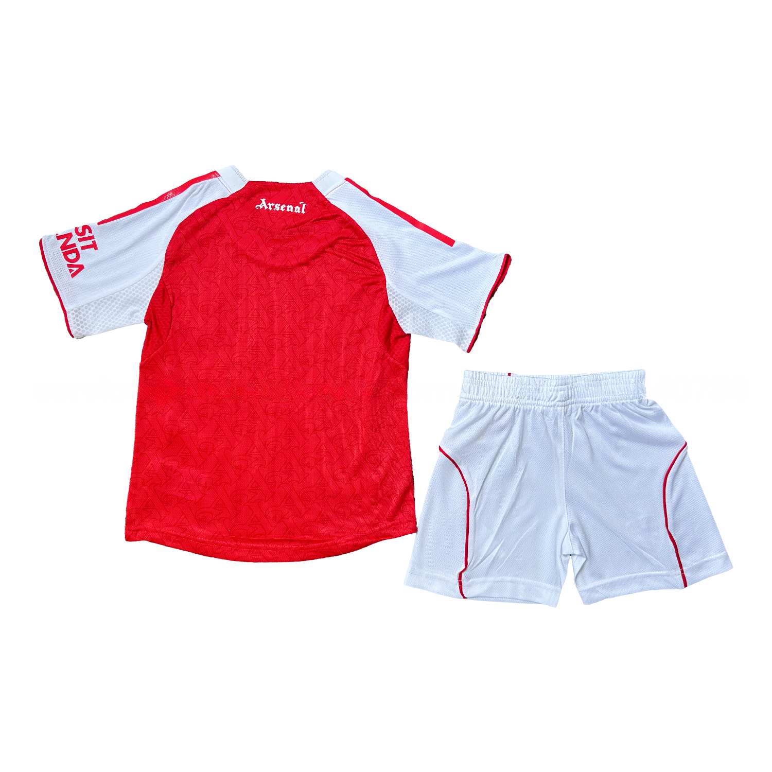 Arsenal 25-26 Home Kids Kit - Player Version - ReplicasJersey