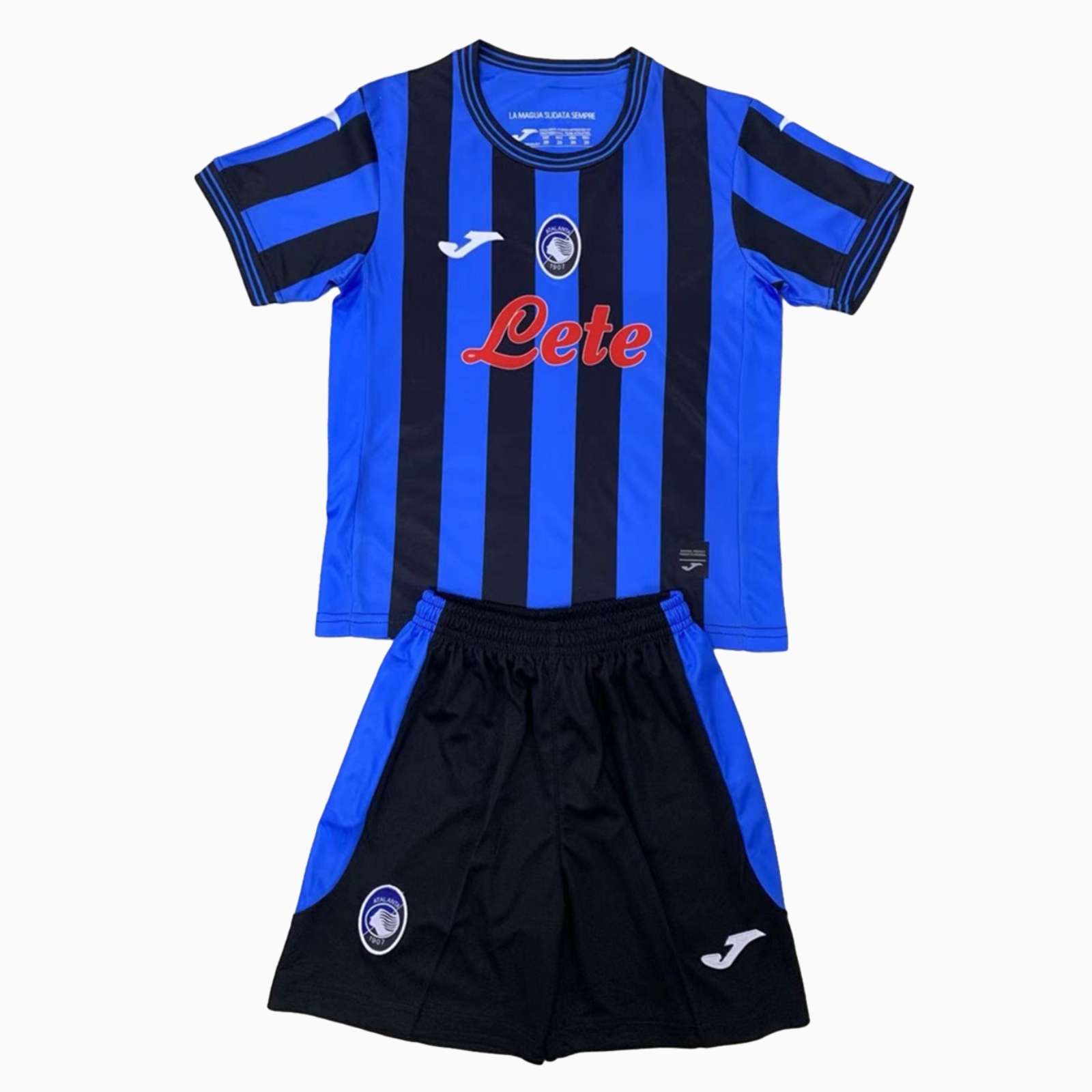 Atalanta 24-25 Home Men's Adult Jersey Set - Fans Version - ReplicasJersey