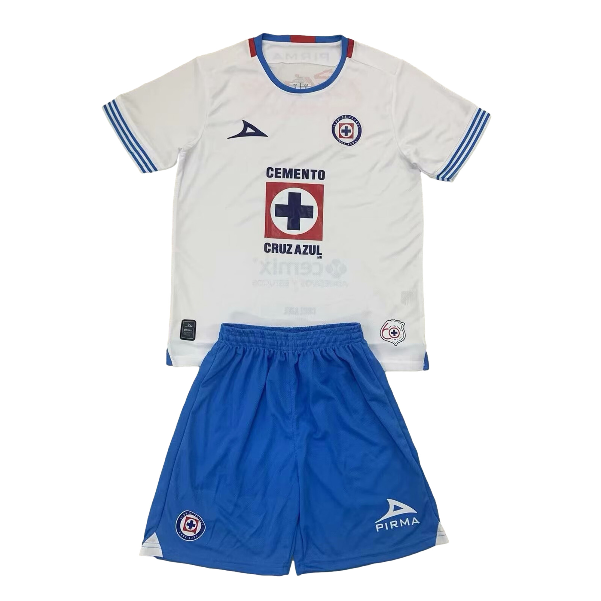 Cruz Azul 24-25 Away Kids Kit - ReplicasJersey