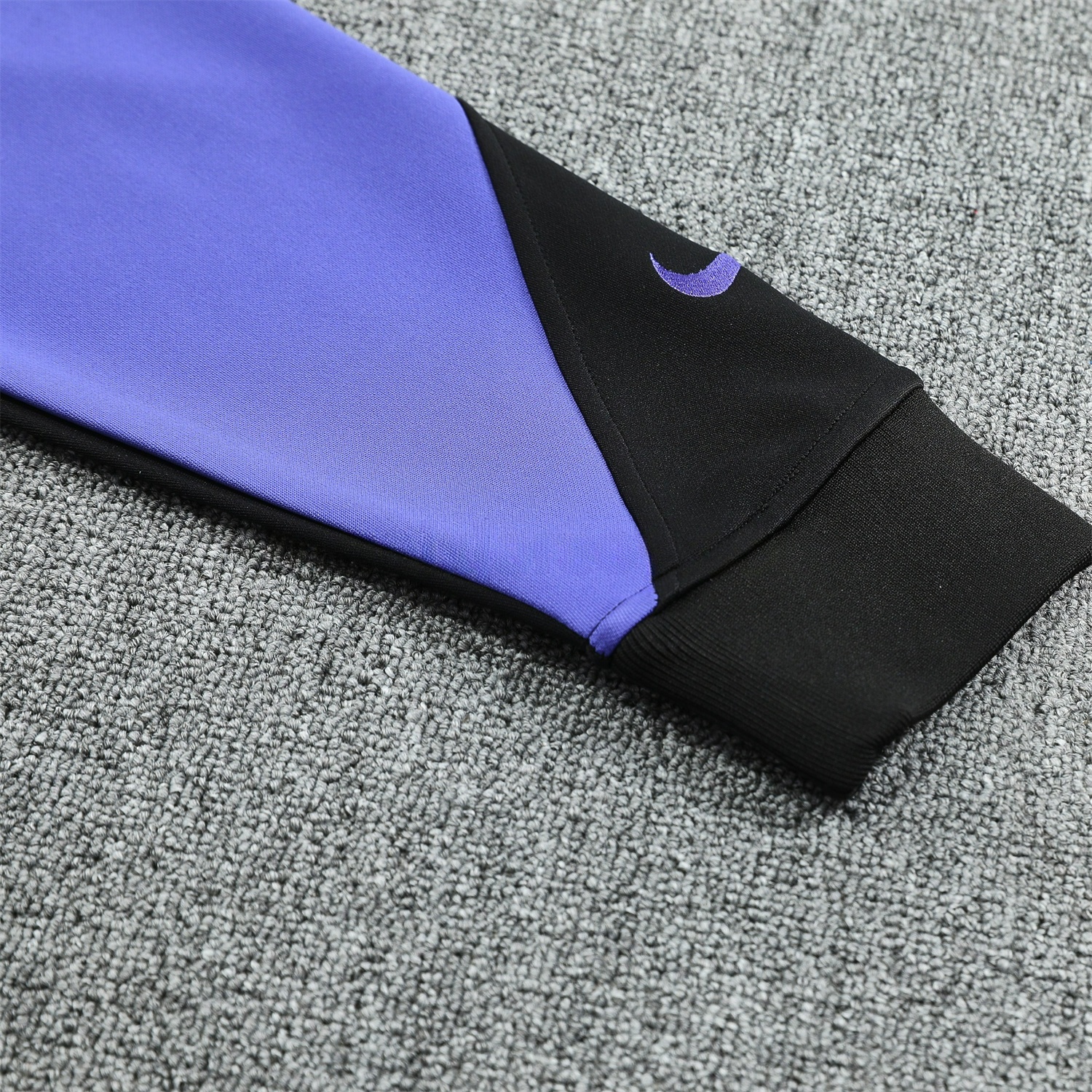 B.A.R.S.A 25-26 Jacket Training Tracksuit - Black Purple Jackets & Black Pants - ReplicasJersey
