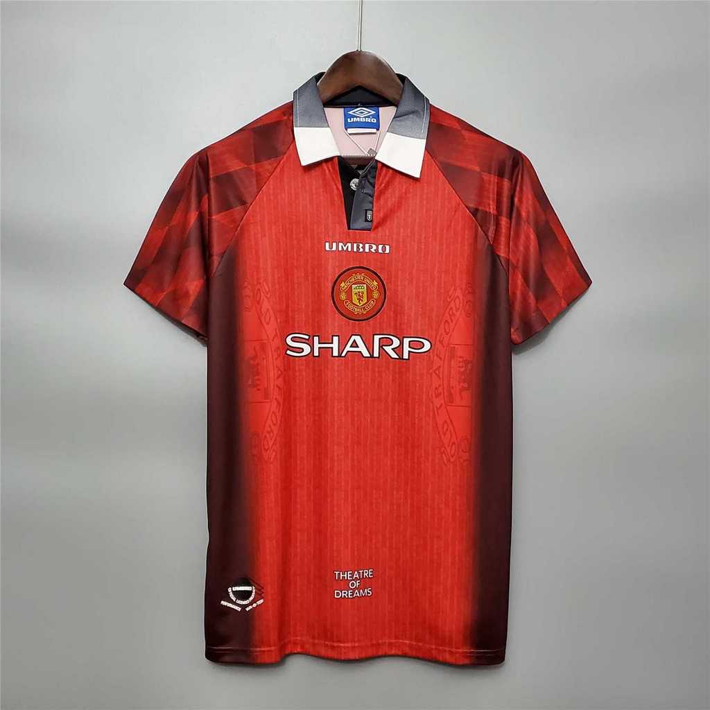 Manchester United Retro 96-97 Home Jersey - ReplicasJersey