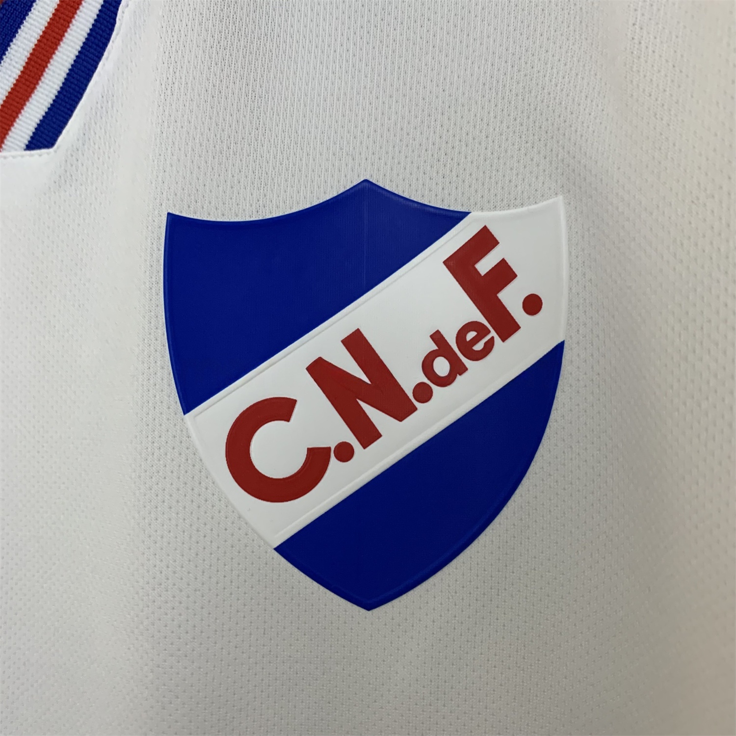 Uruguay Nacional Club Nacional de Football 25-26 White Training Jersey - Fans Version - ReplicasJersey