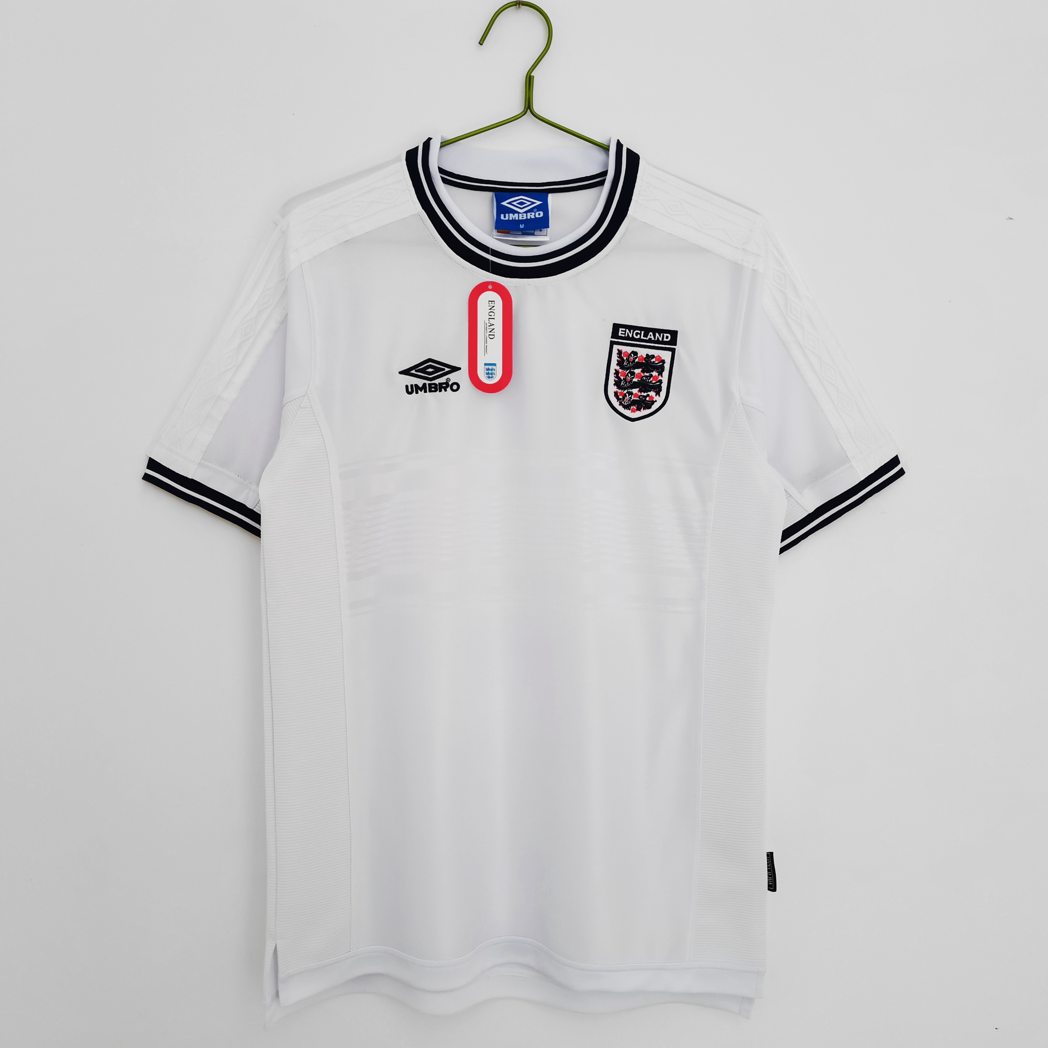 Retro England 2000 Home Stadium Jersey - ReplicasJersey