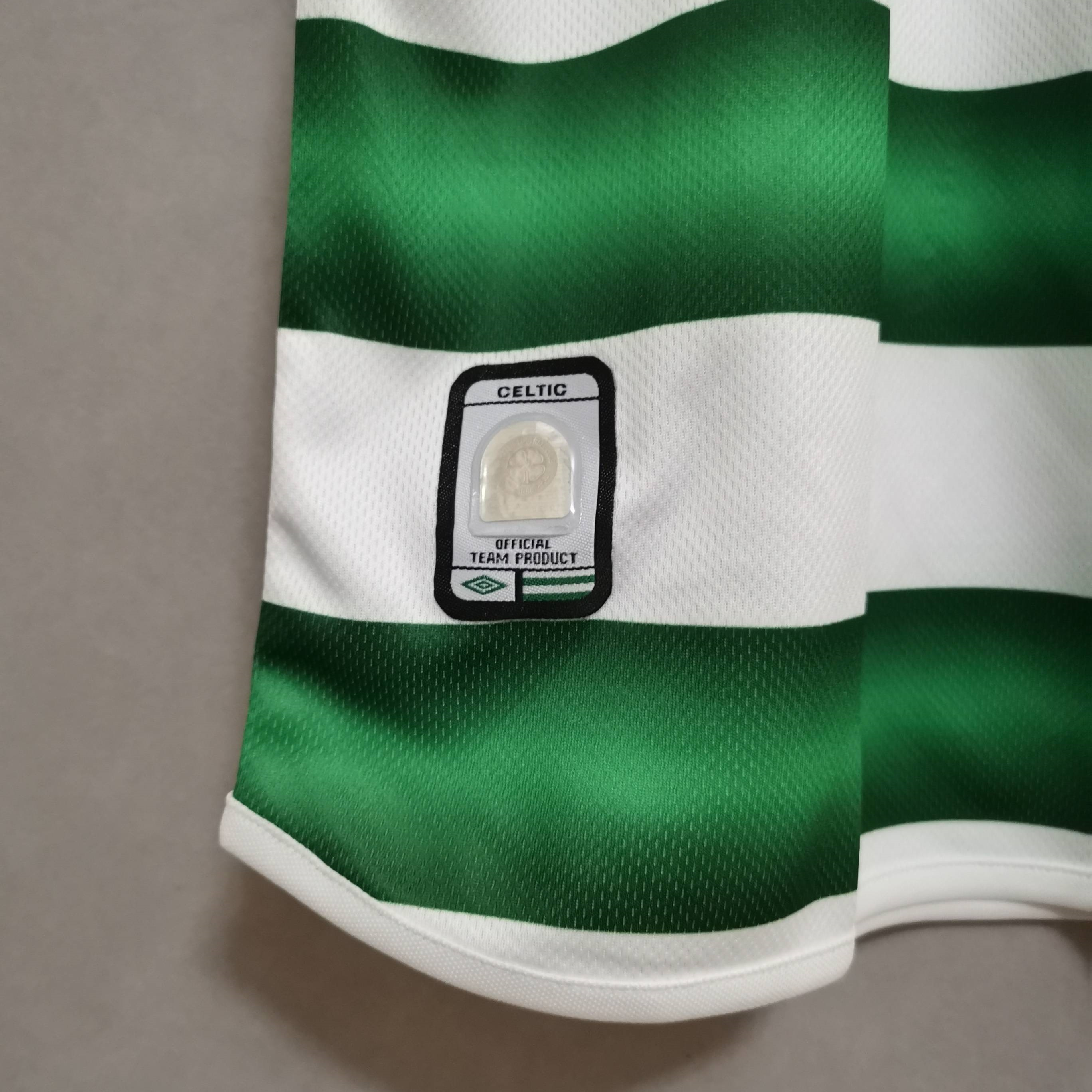 Retro Celtic 03-04 Home Stadium Jersey - ReplicasJersey