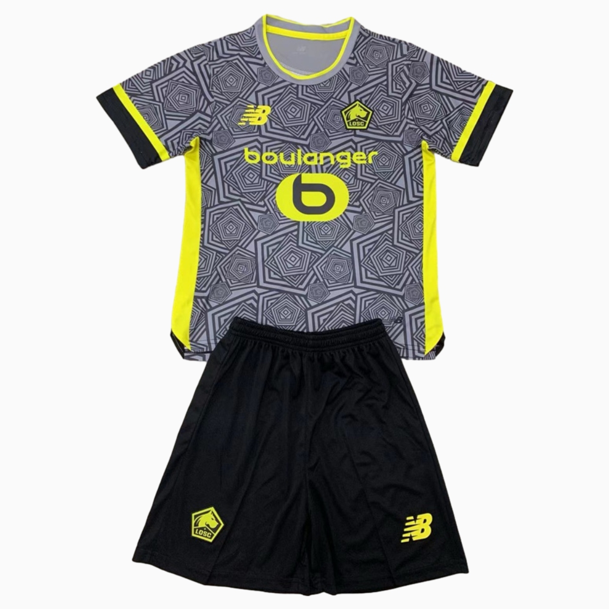 Lille 24-25 Third Men's Adult Jersey Set - Fans Version - ReplicasJersey