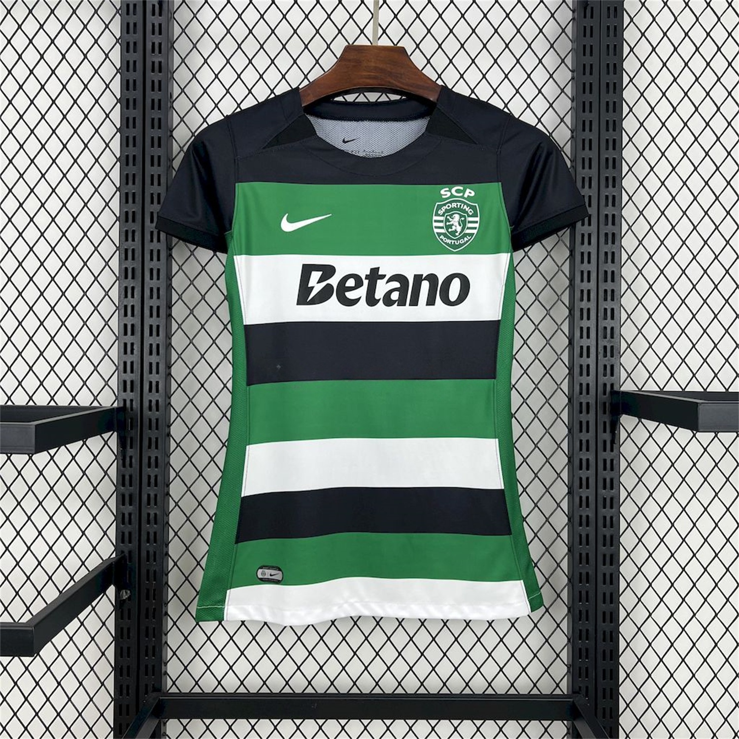 Women's Sporting CP Portugal 24-25 Home Jersey - Fans Version - ReplicasJersey